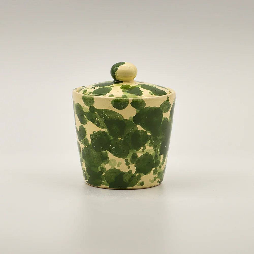 Ceramic Sugar Bowl with Lid