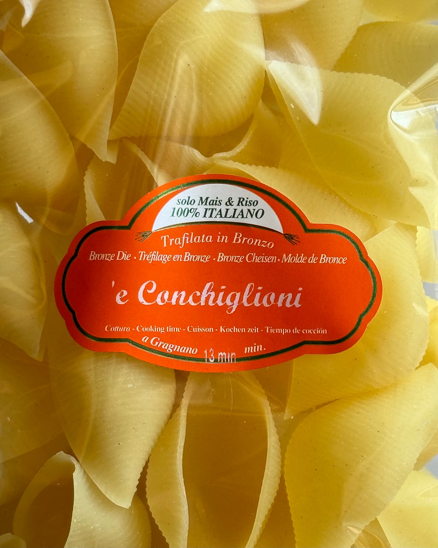 Gragnano La Fabbrica della Pasta Conchiglioni (Gluten Free)