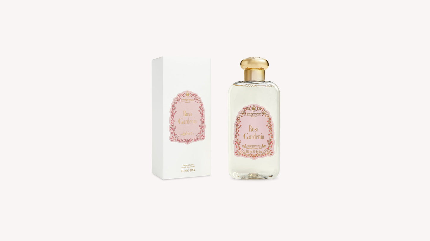 Santa Maria Novella Rosa Gardenia Bath Gel