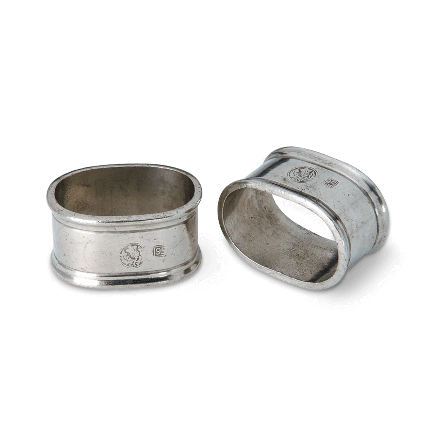 Oval Napkin Ring (Pair)