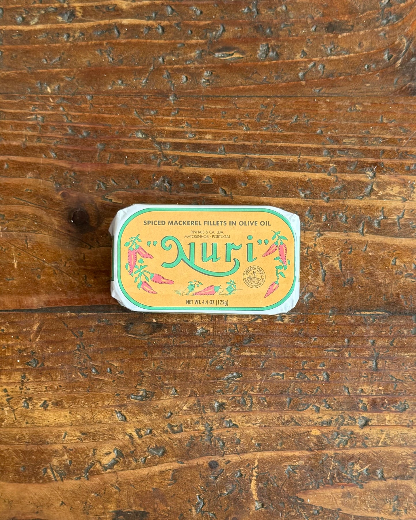 Nuri Spiced Mackerel in Olive Oil