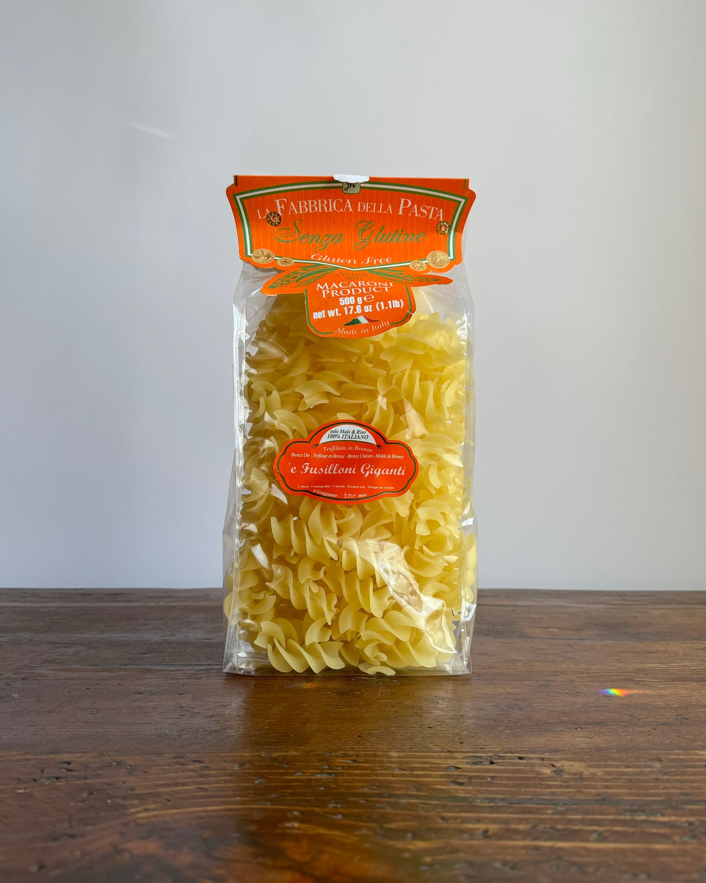 Gragnano La Fabbrica della Pasta Fusilloni Giganti (Gluten Free)