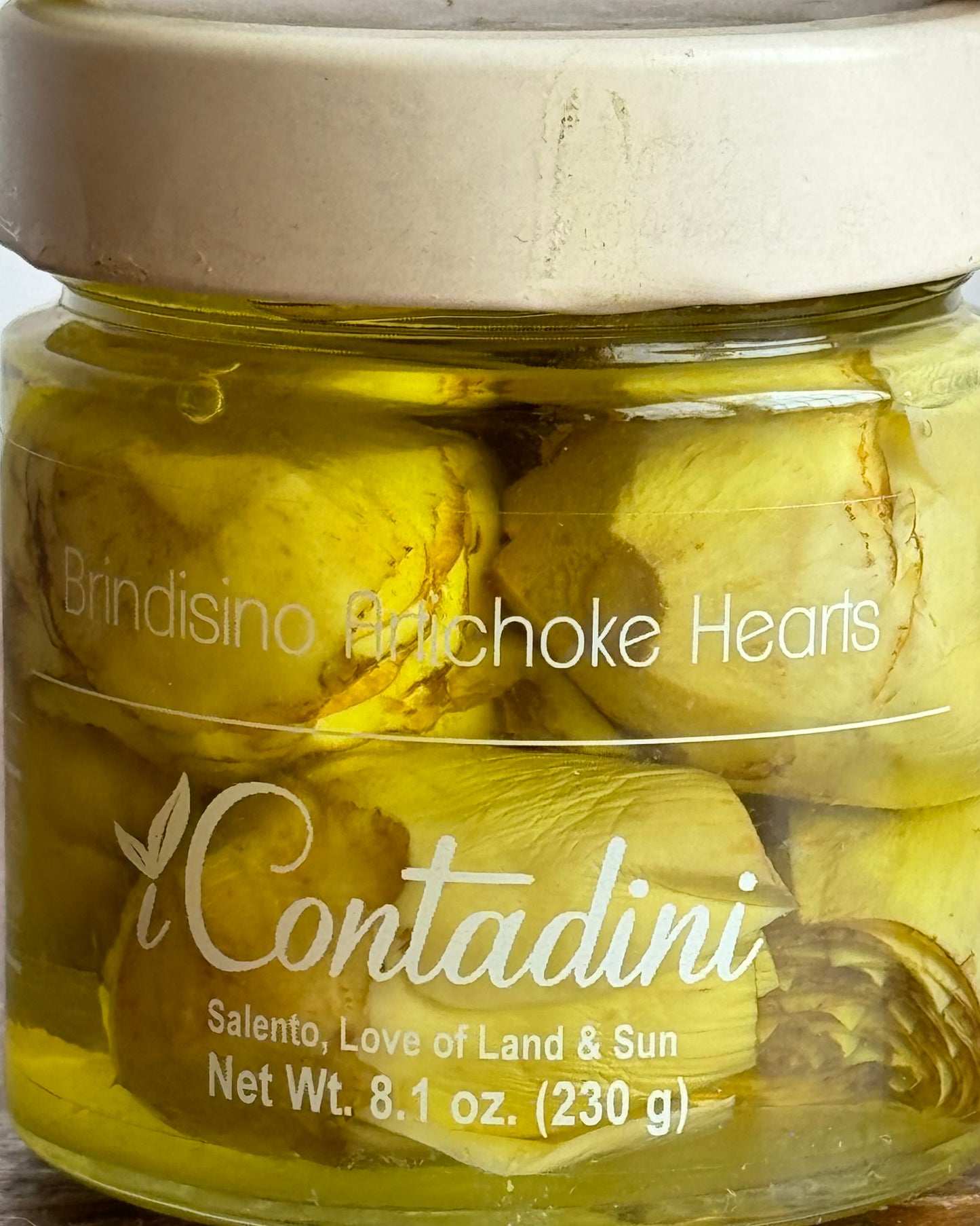 iContadini Brindisino Artichoke Hearts in Extra Virgin Olive Oil