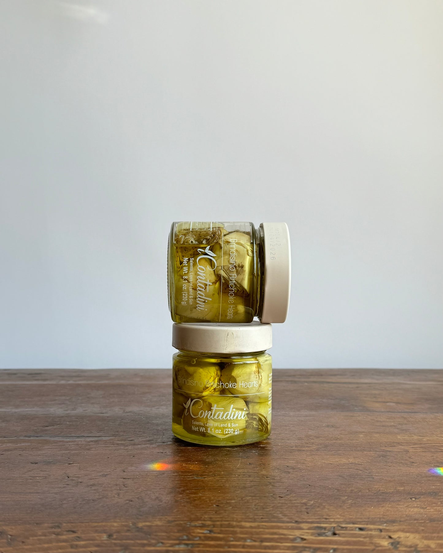 iContadini Brindisino Artichoke Hearts in Extra Virgin Olive Oil