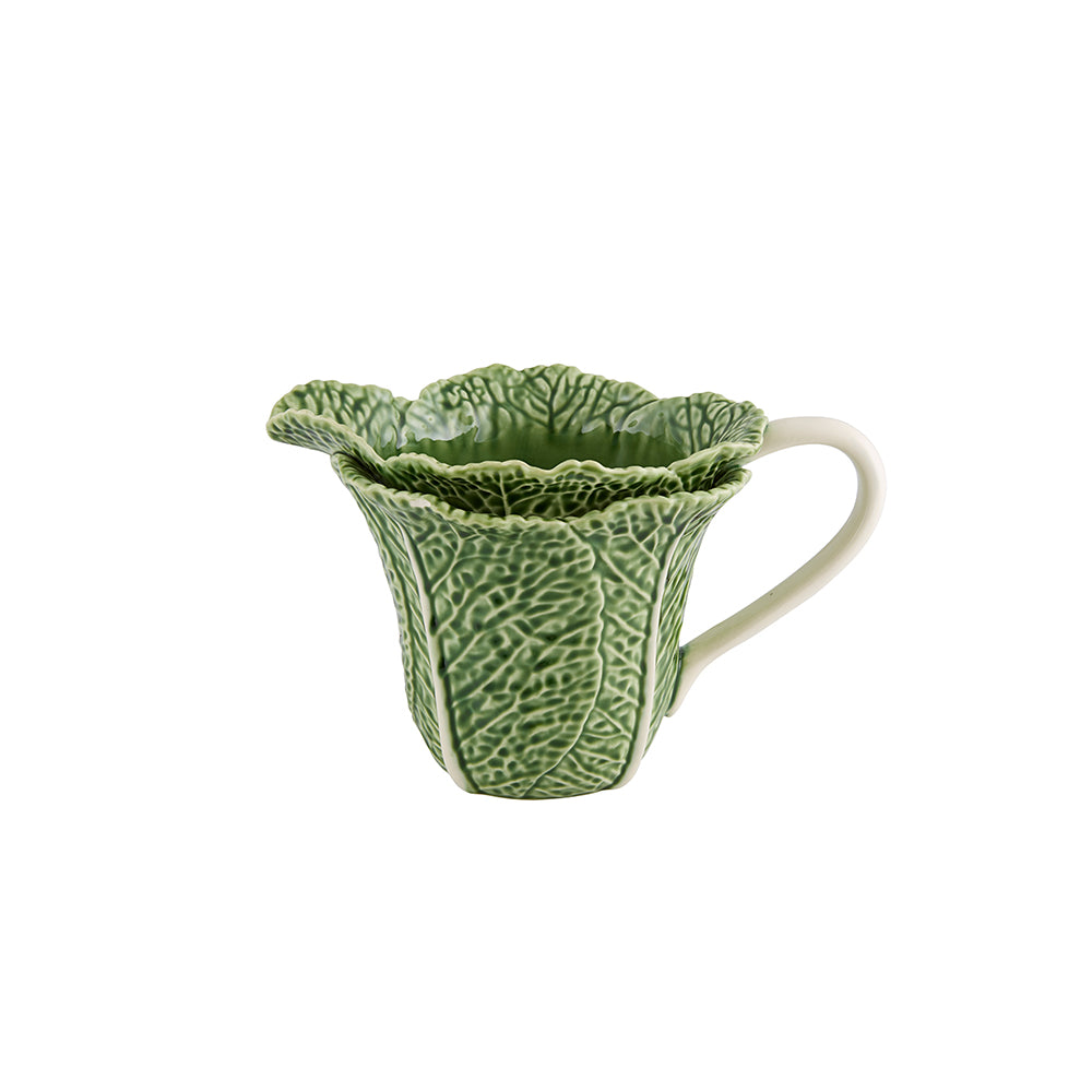 Bordallo Pinheiro Cabbage Pitcher Green