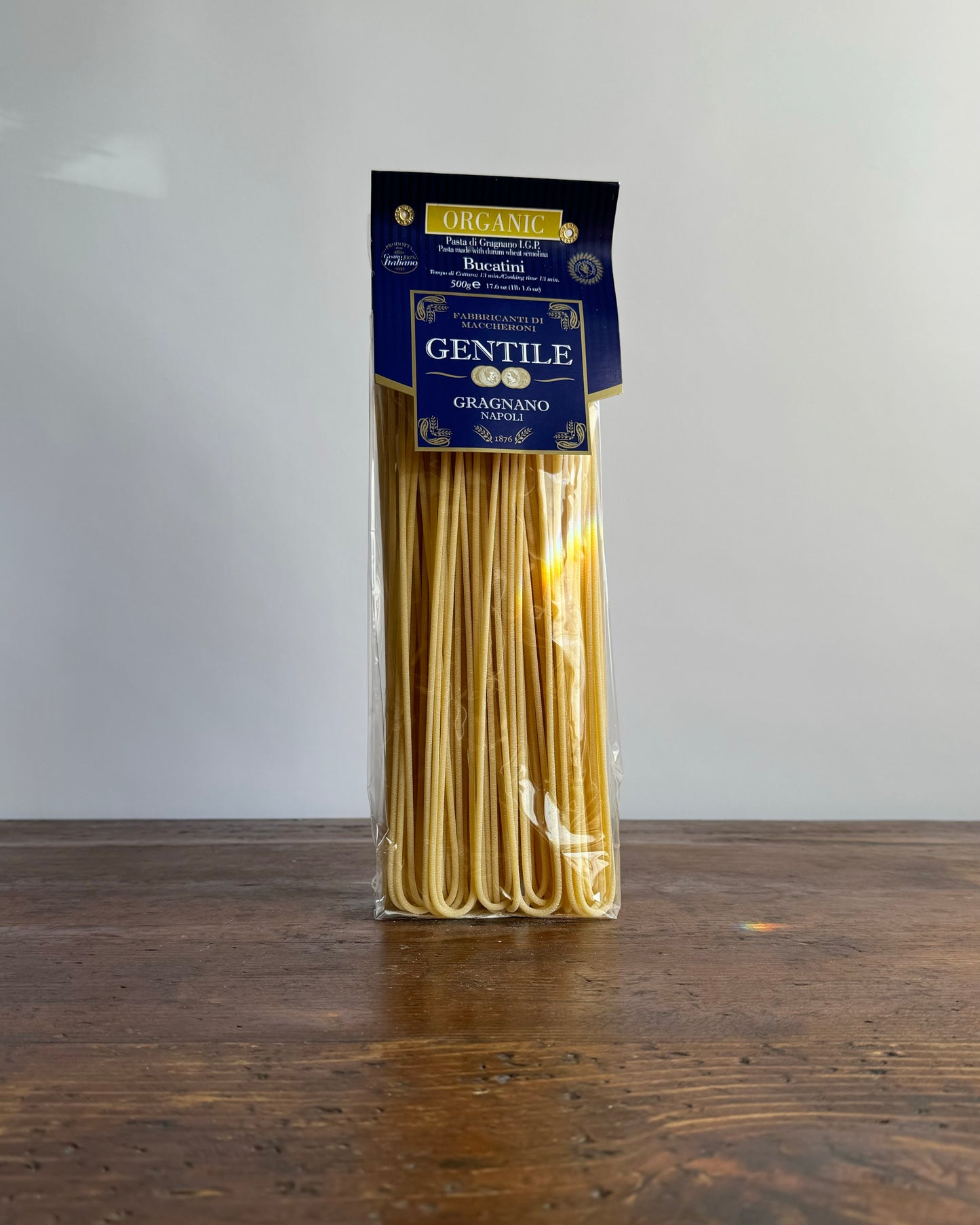 Gentile Organic Bucatini Pasta