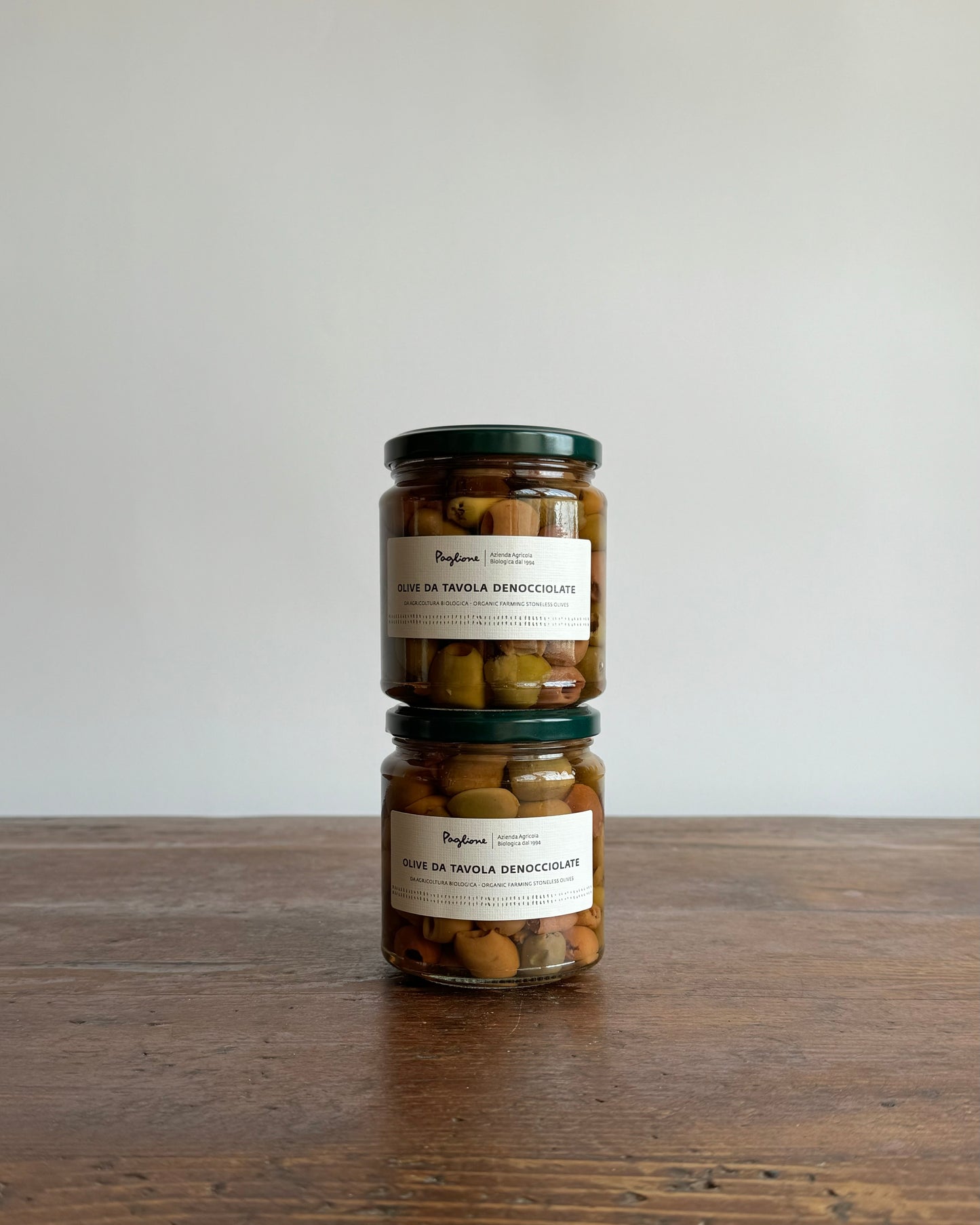 Organic Pitted Black Table Olives by Agricola Paglione