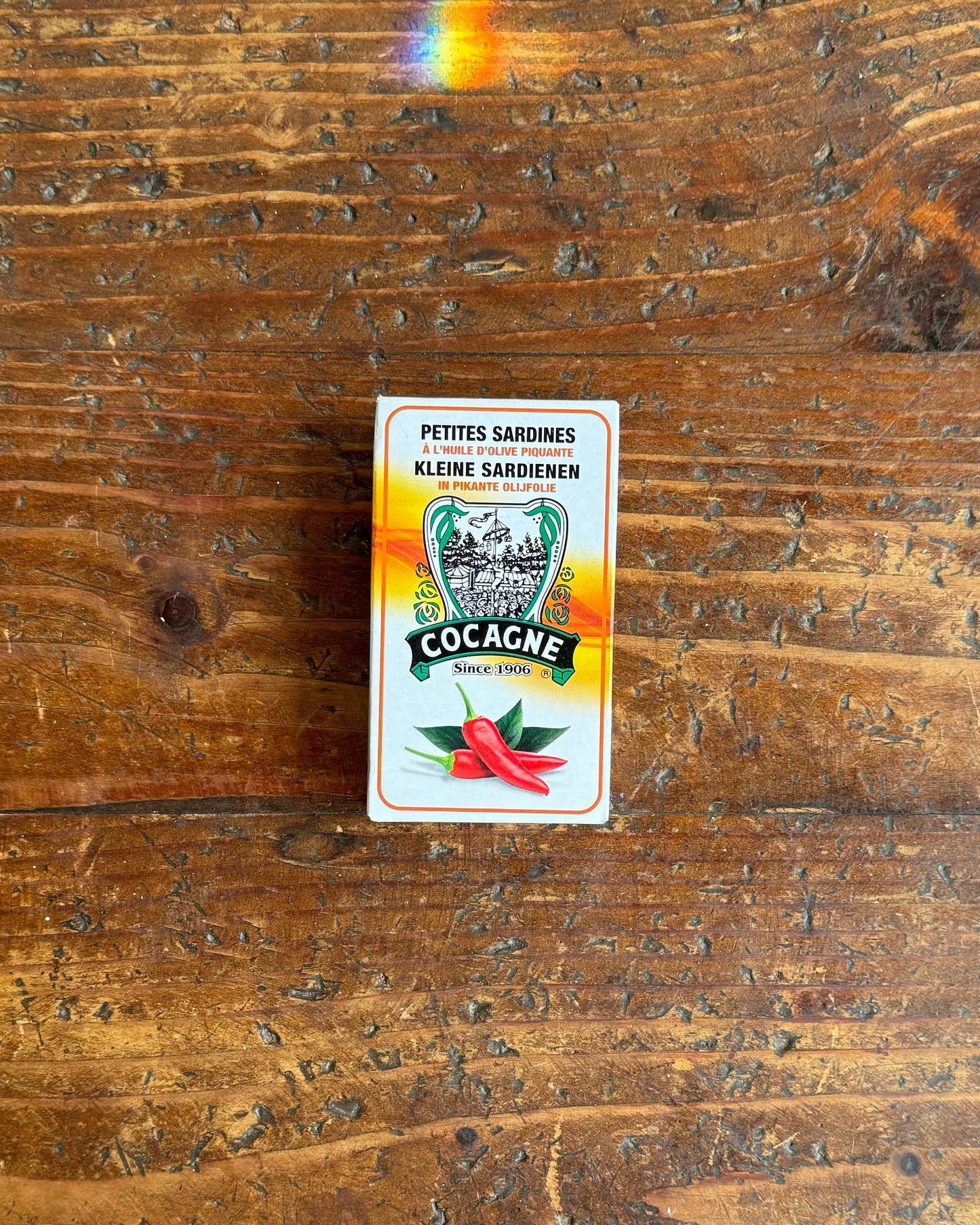 Cocagne Small Sardines in Olive Oil with Chili Pepper