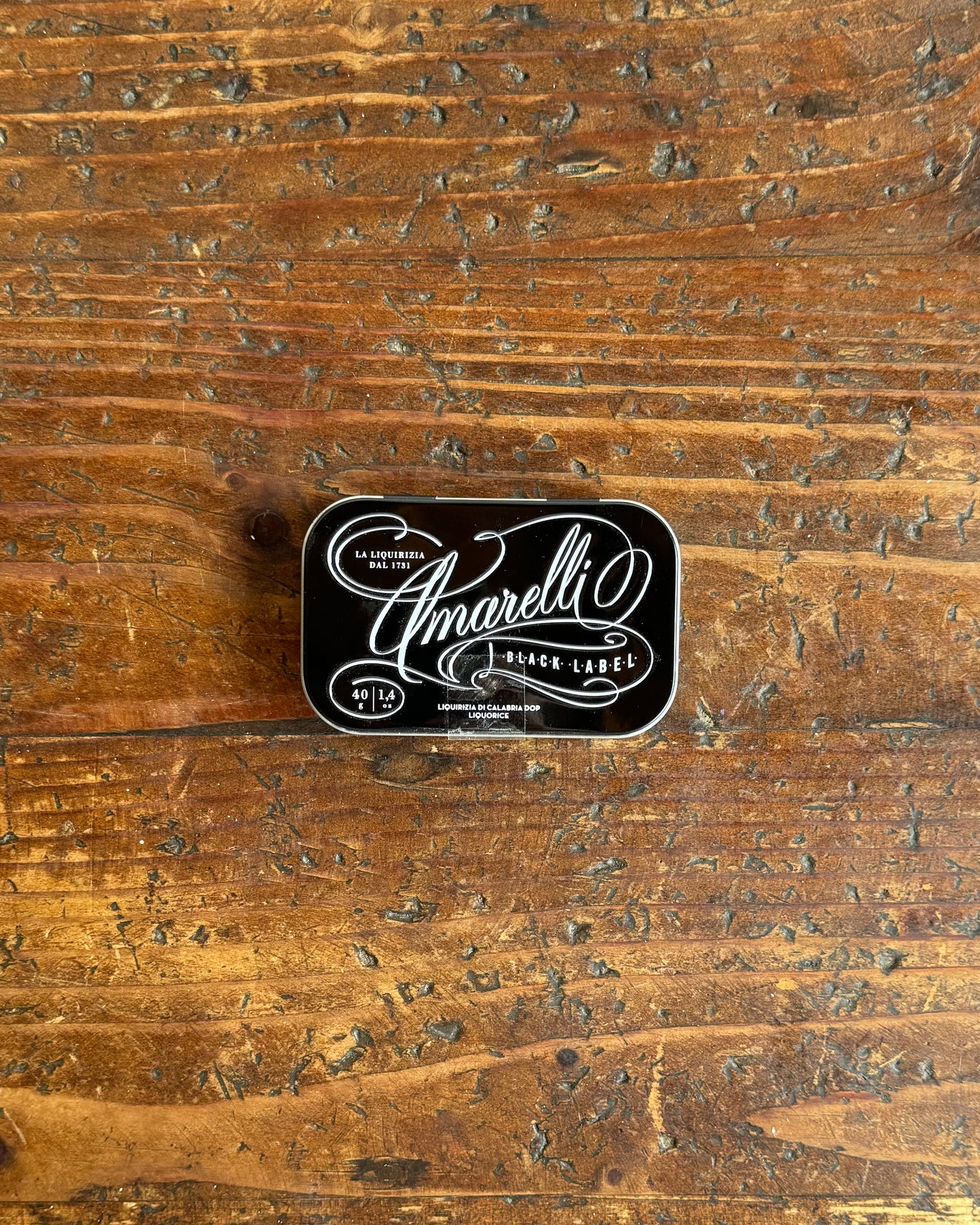 Amarelli Spezzata Black Label Pure Licorice