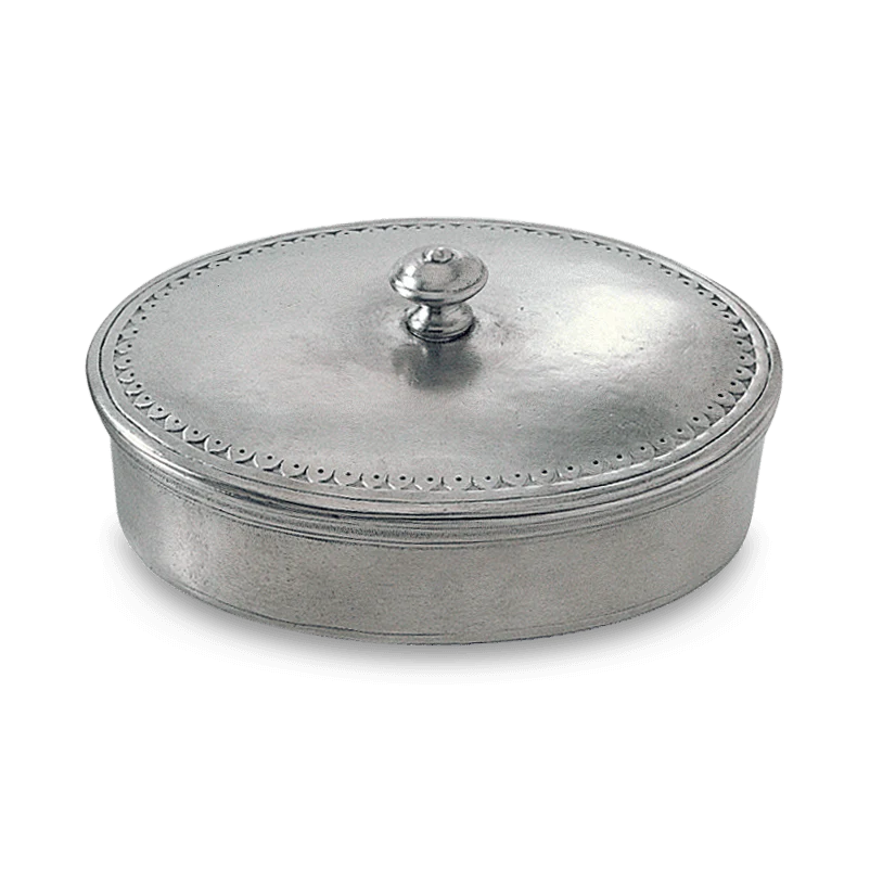 Oval Lidded Box