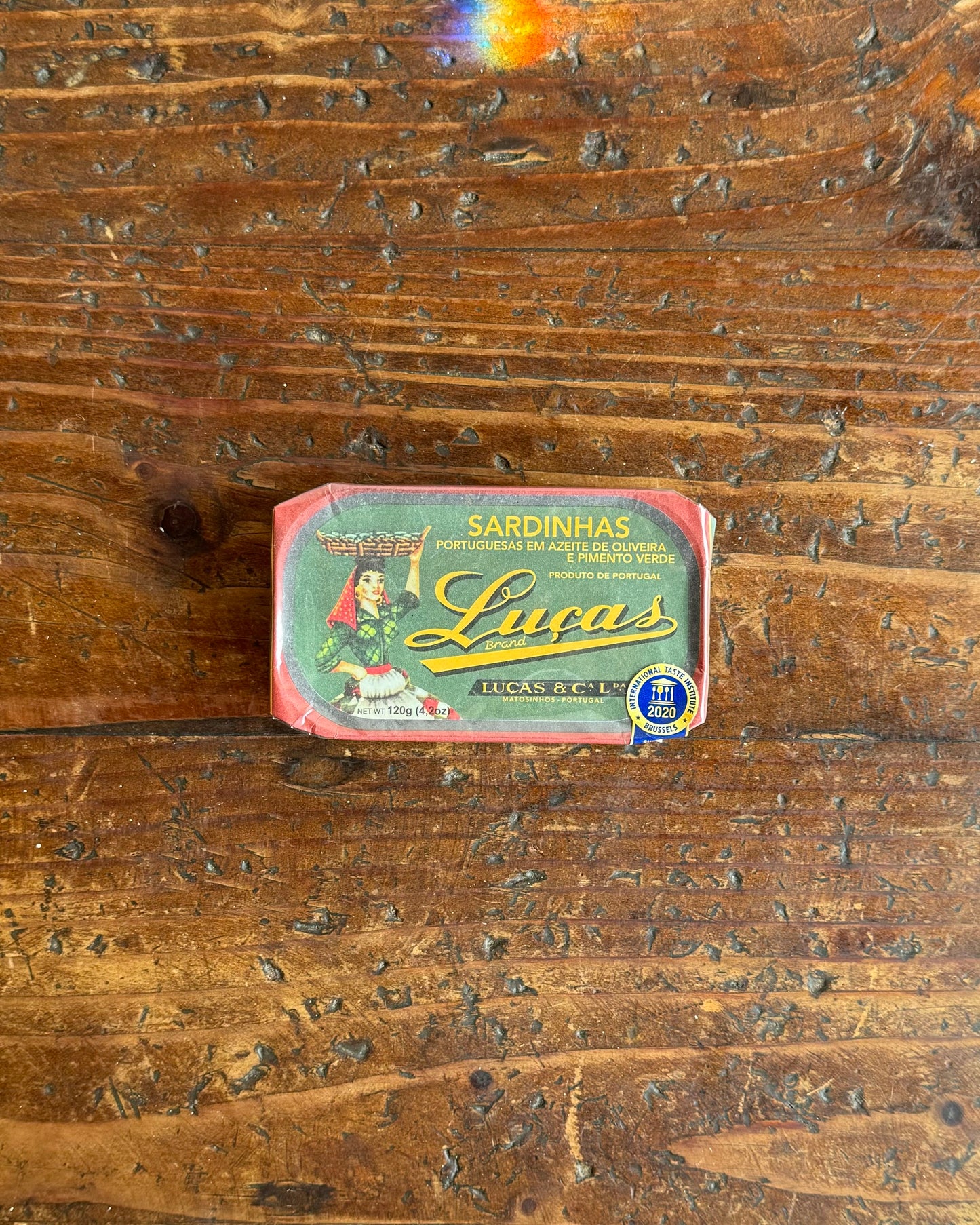 Luças Sardines in Olive Oil and Green Pepper