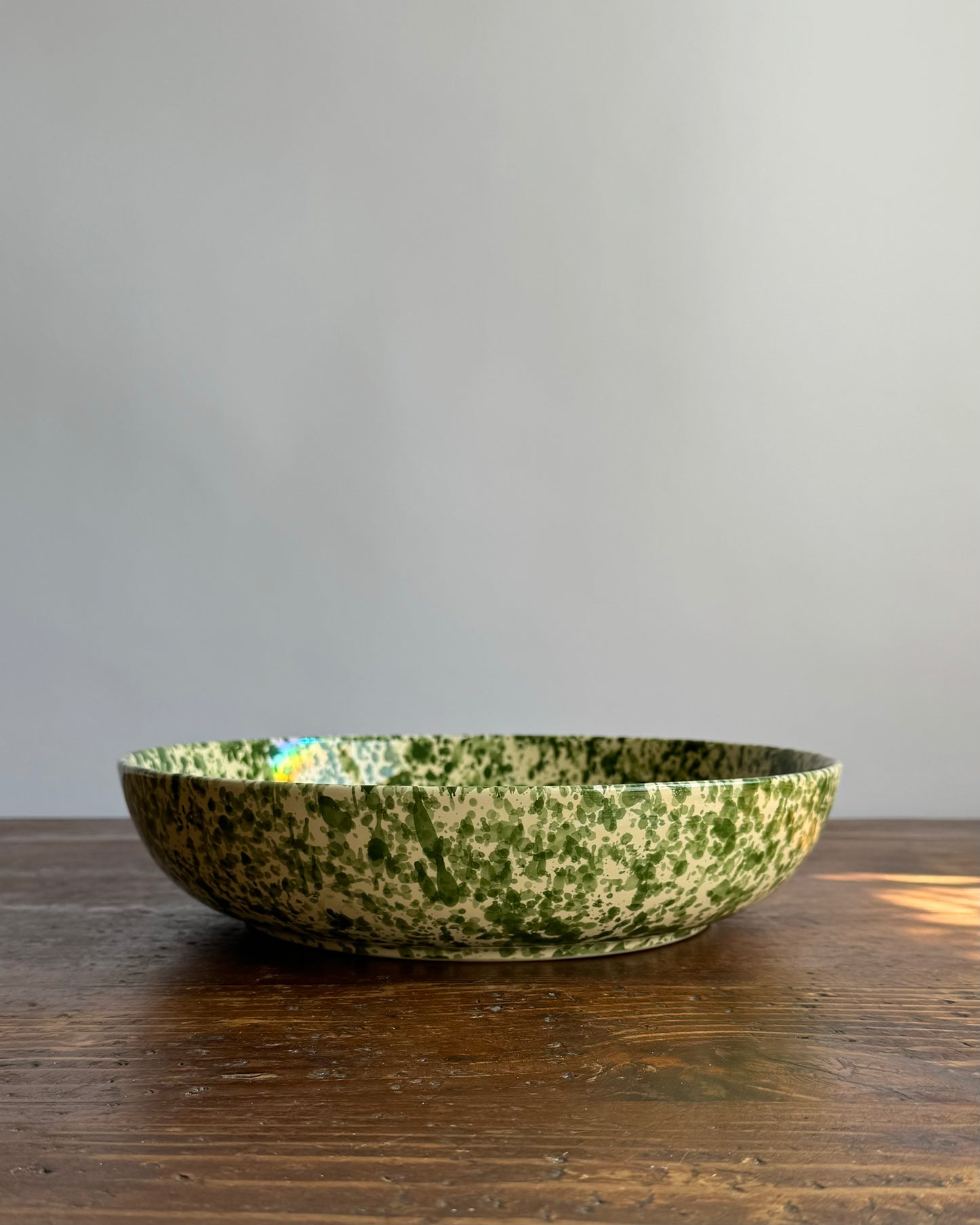Ceramic Shallow Serving Bowl