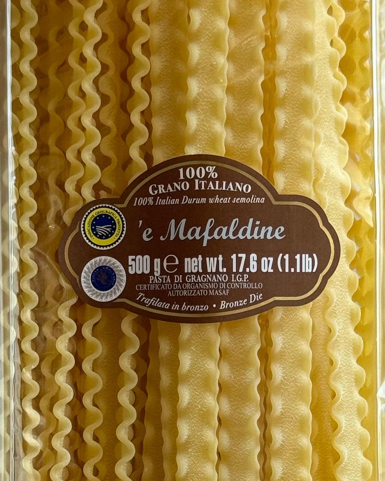 Gragnano La Fabbrica della Pasta Mafaldine IGP