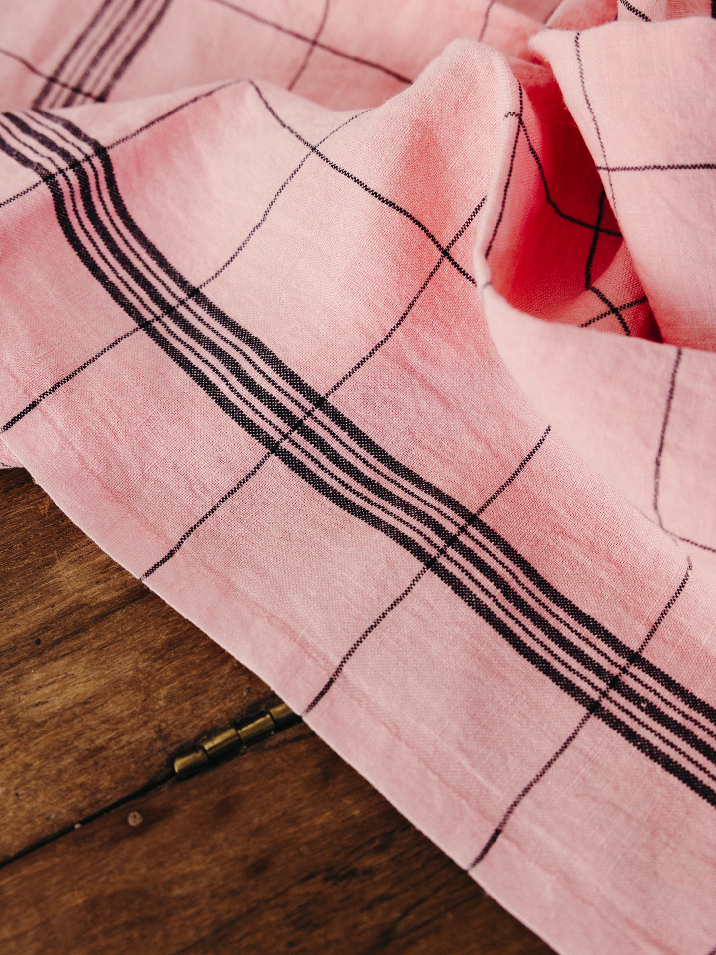 Bistro Tea Towel - Pink