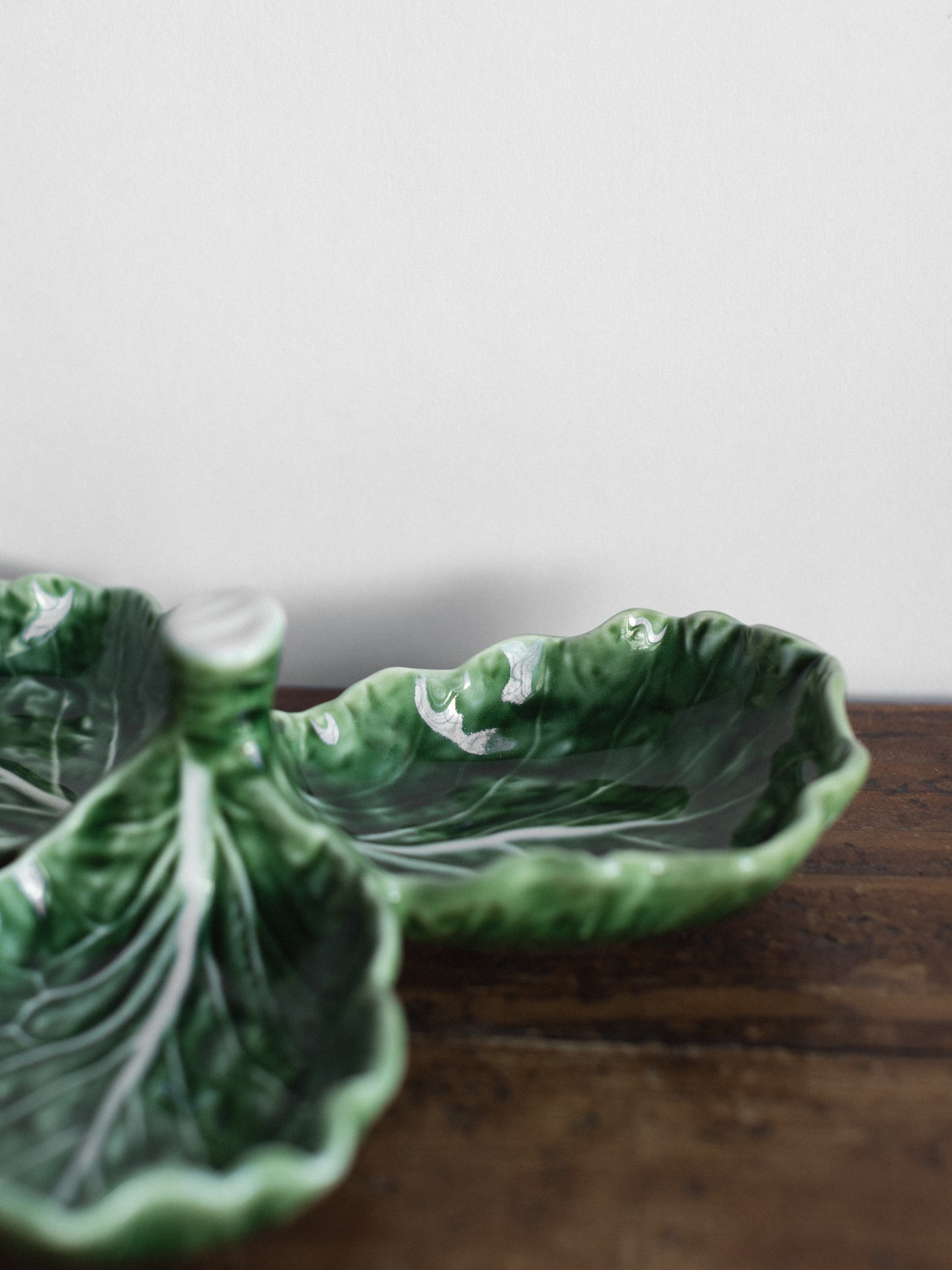 Bordallo Pinheiro Cabbage Olive Dish