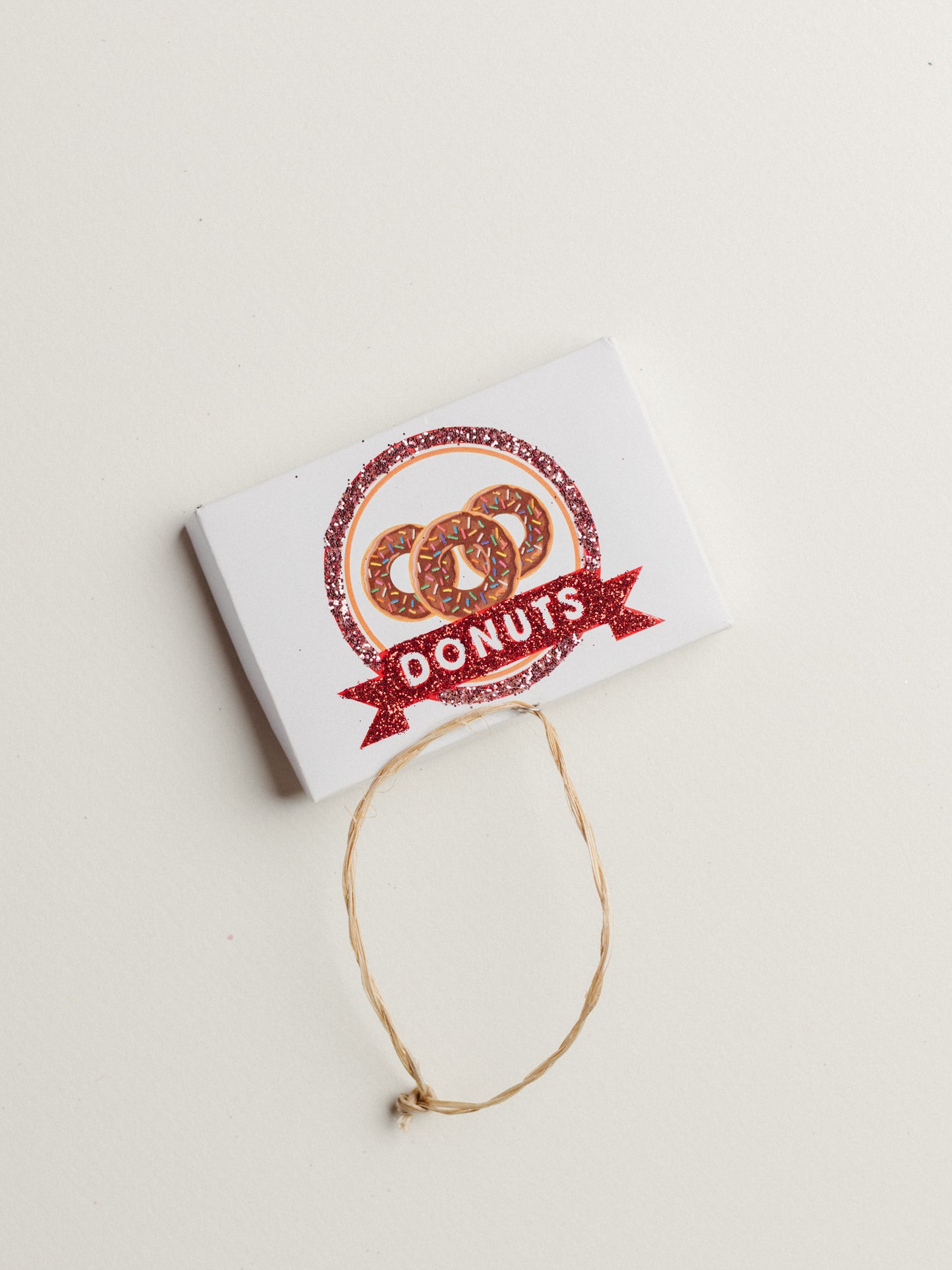 Boxed Donut Ornament