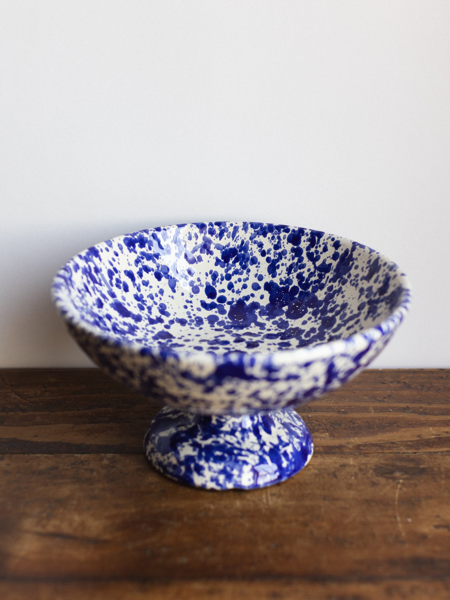 Ceramic Splatter Fruit Stand