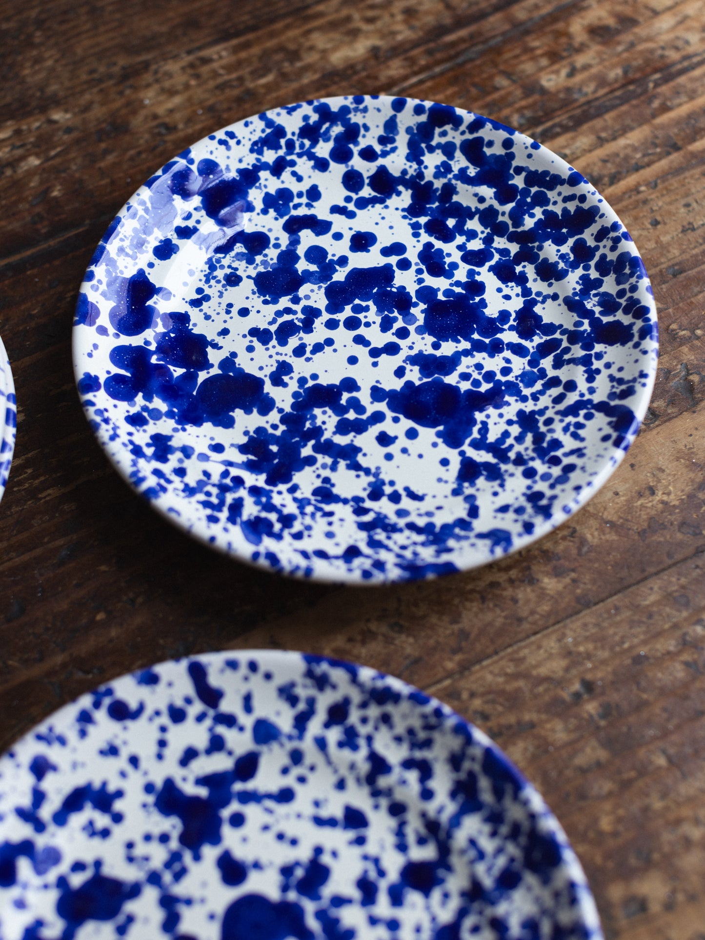 Ceramic Splatter Dinner Plate