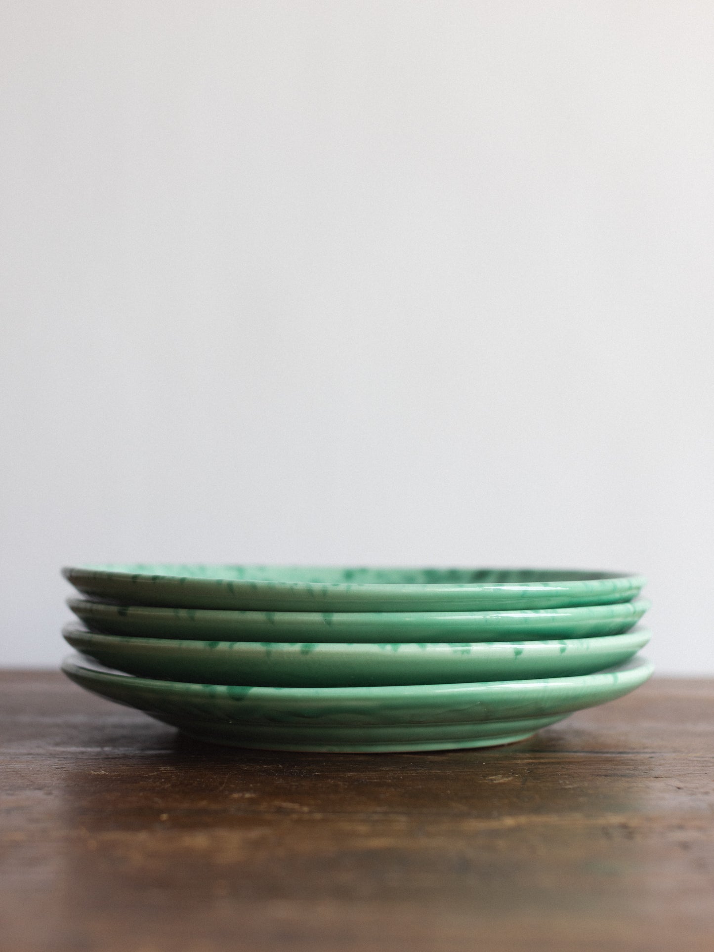 Ceramic Splatter Dinner Plate