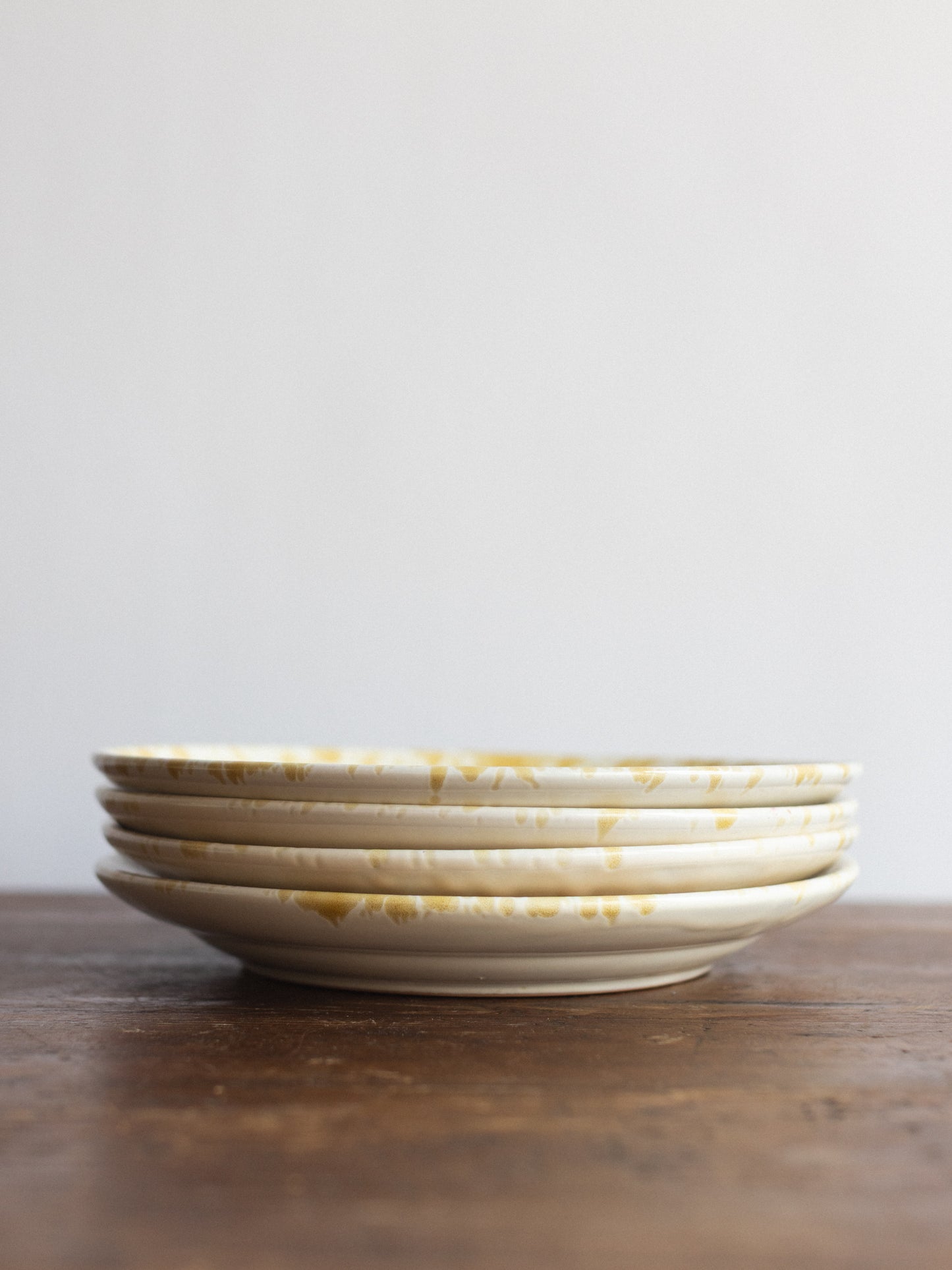 Ceramic Splatter Dinner Plate