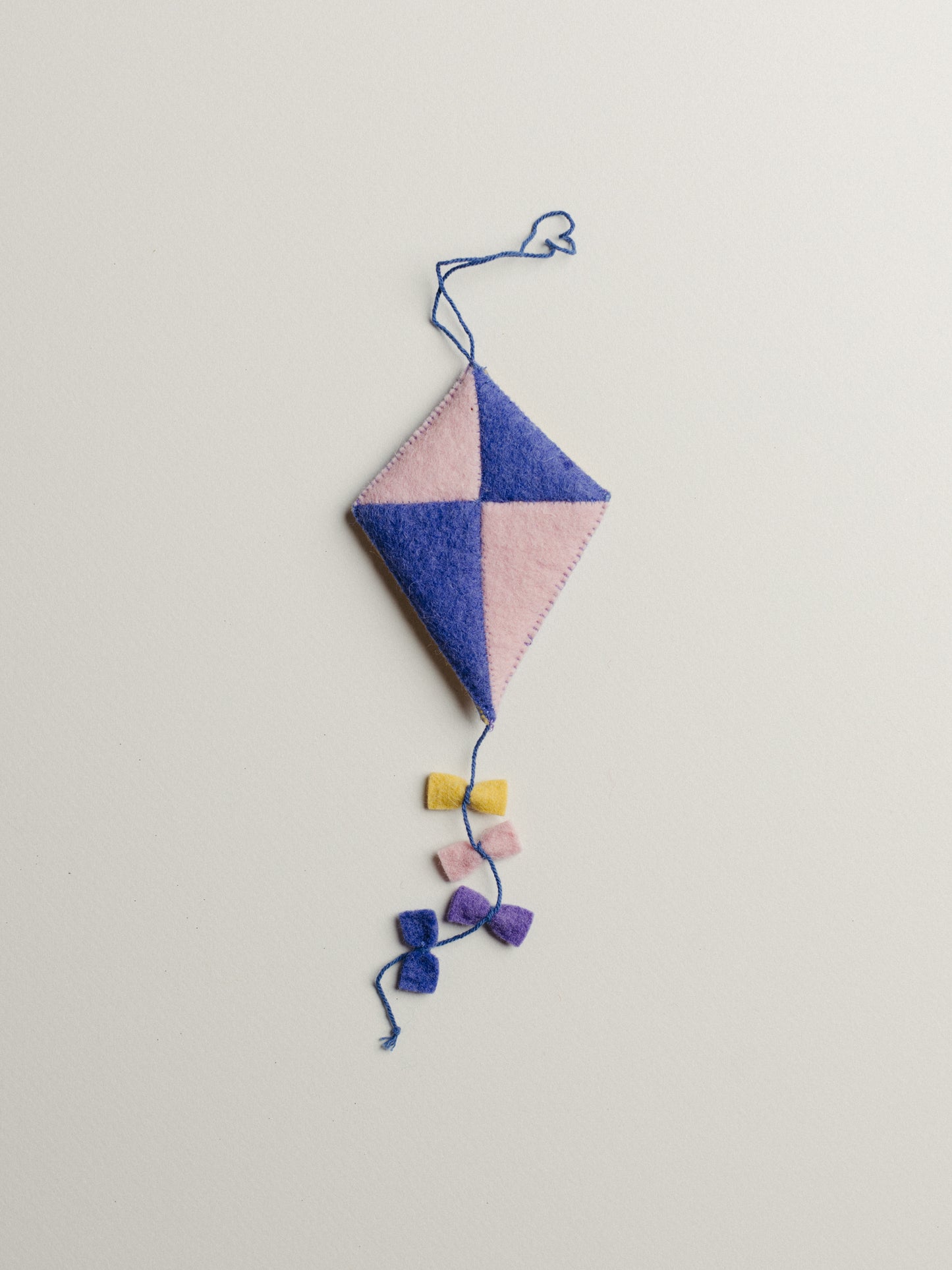 Kite Felted Ornament