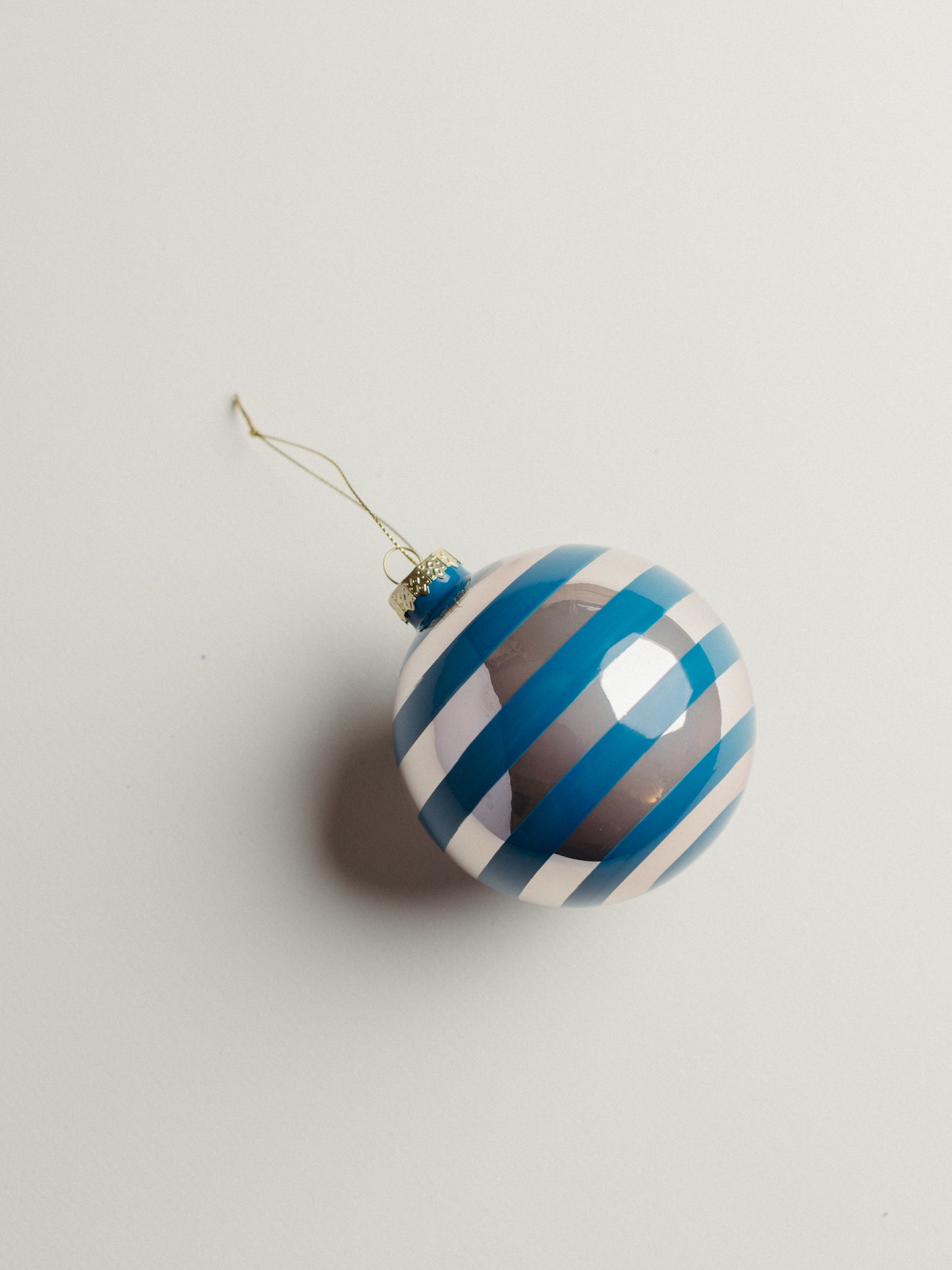 Large Stripey Baubles