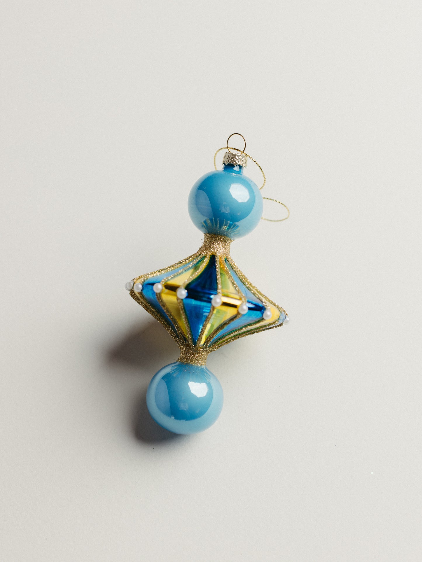 Merry And Bright Spindle Ornament