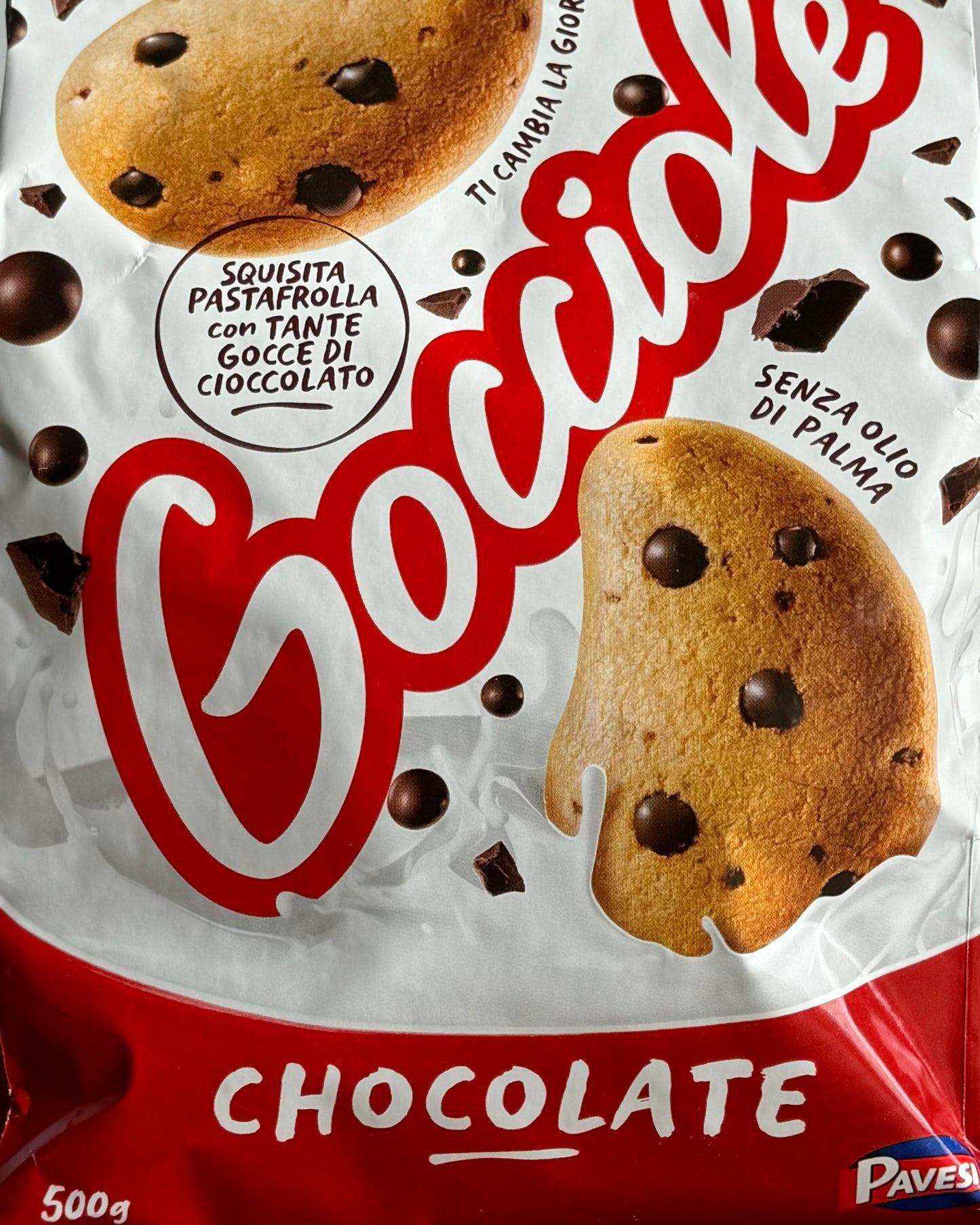 Pavesi Gocciole Cioccolato Chocolate Chip Cookies