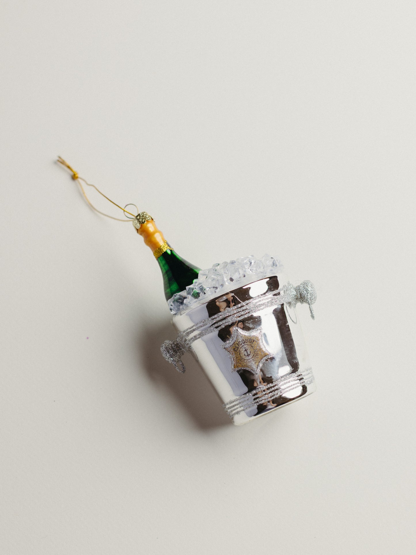 Champagne On Ice Ornament