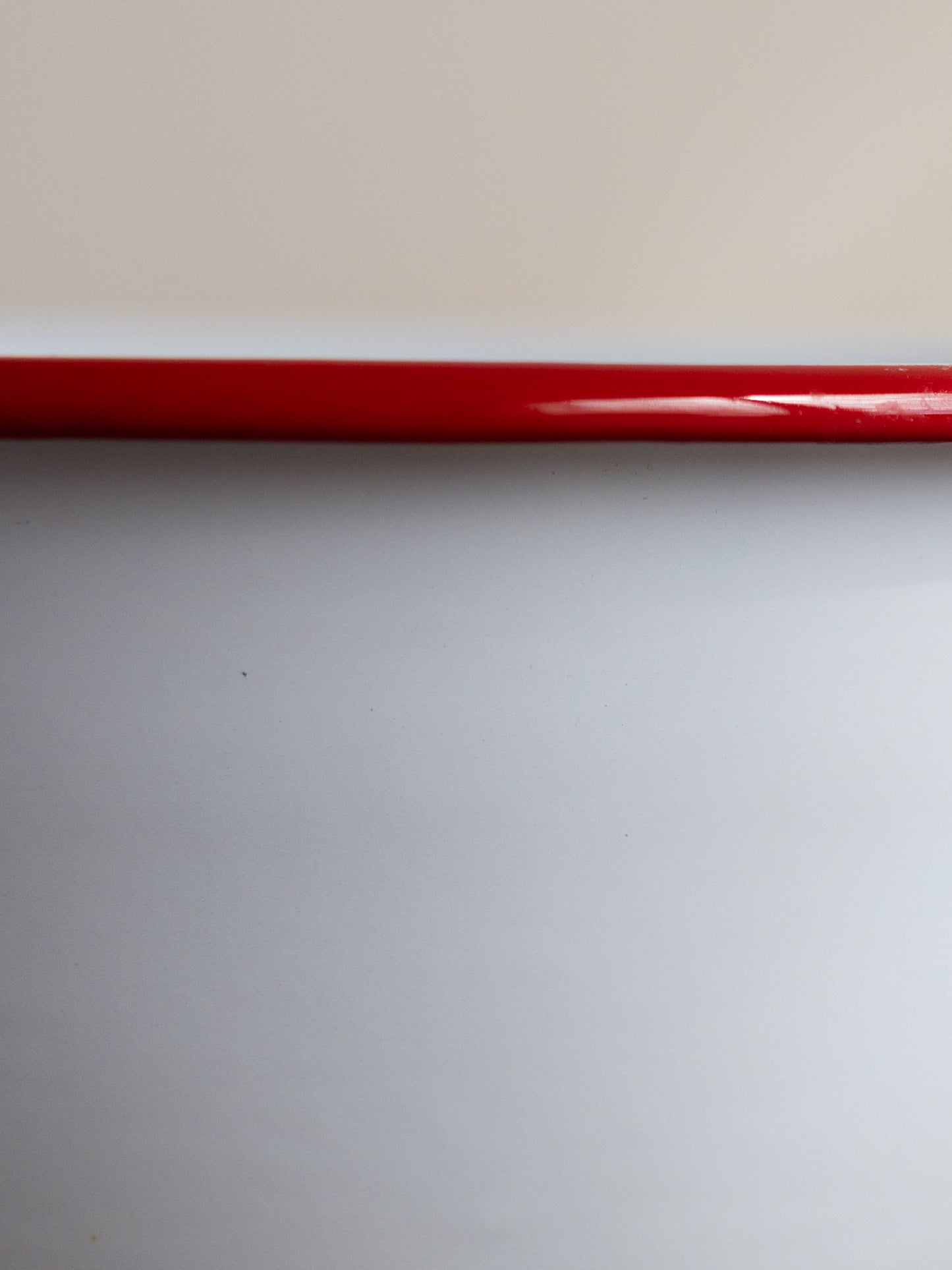 Enamel Vintage Large Salad Bowl