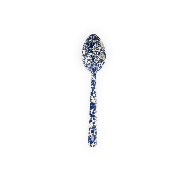 Enamel Splatter Large Serving Spoon