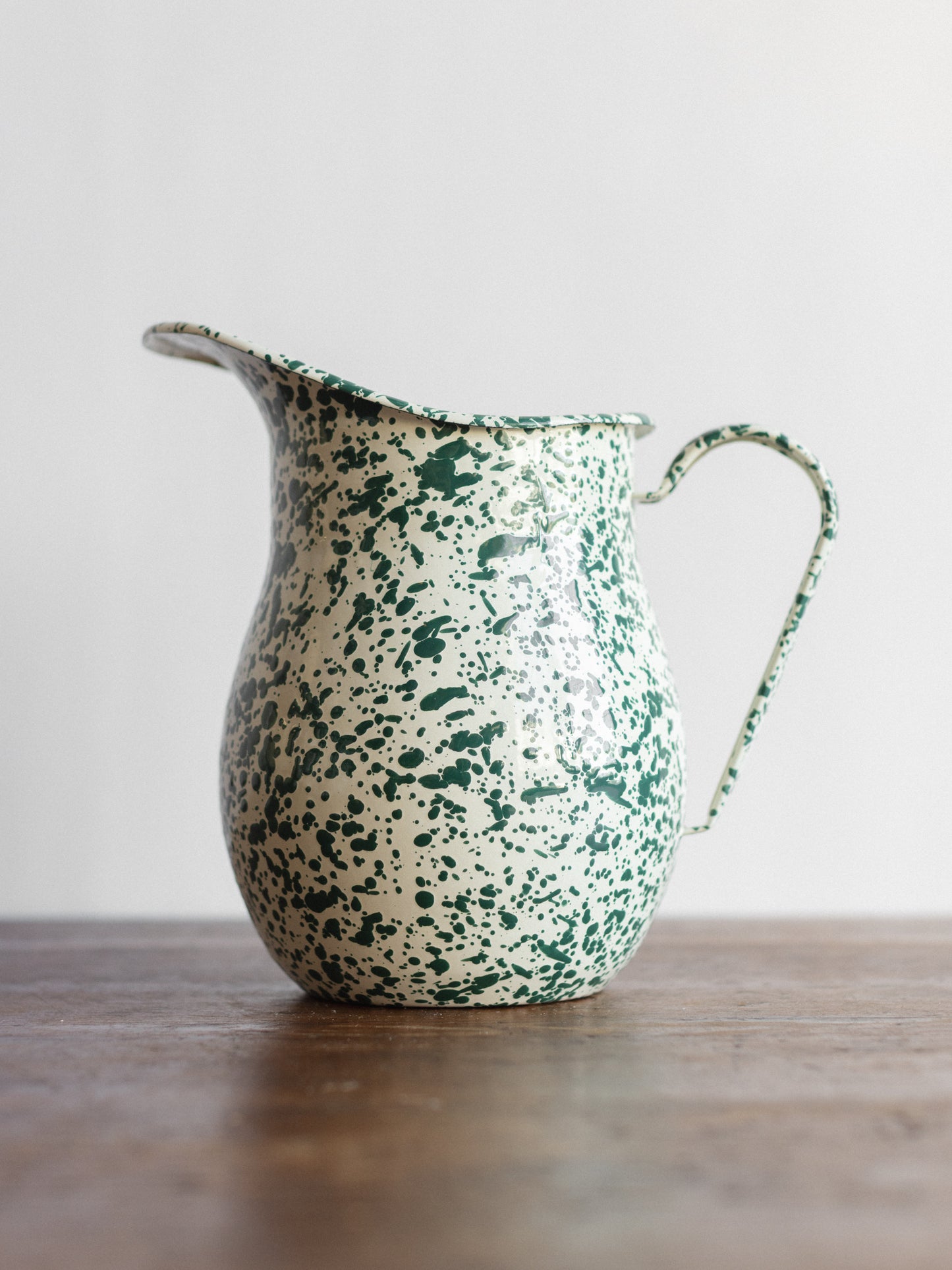 Enamel Splatter Large Pitcher