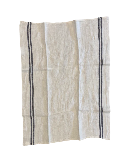 Country Tea Towel - White