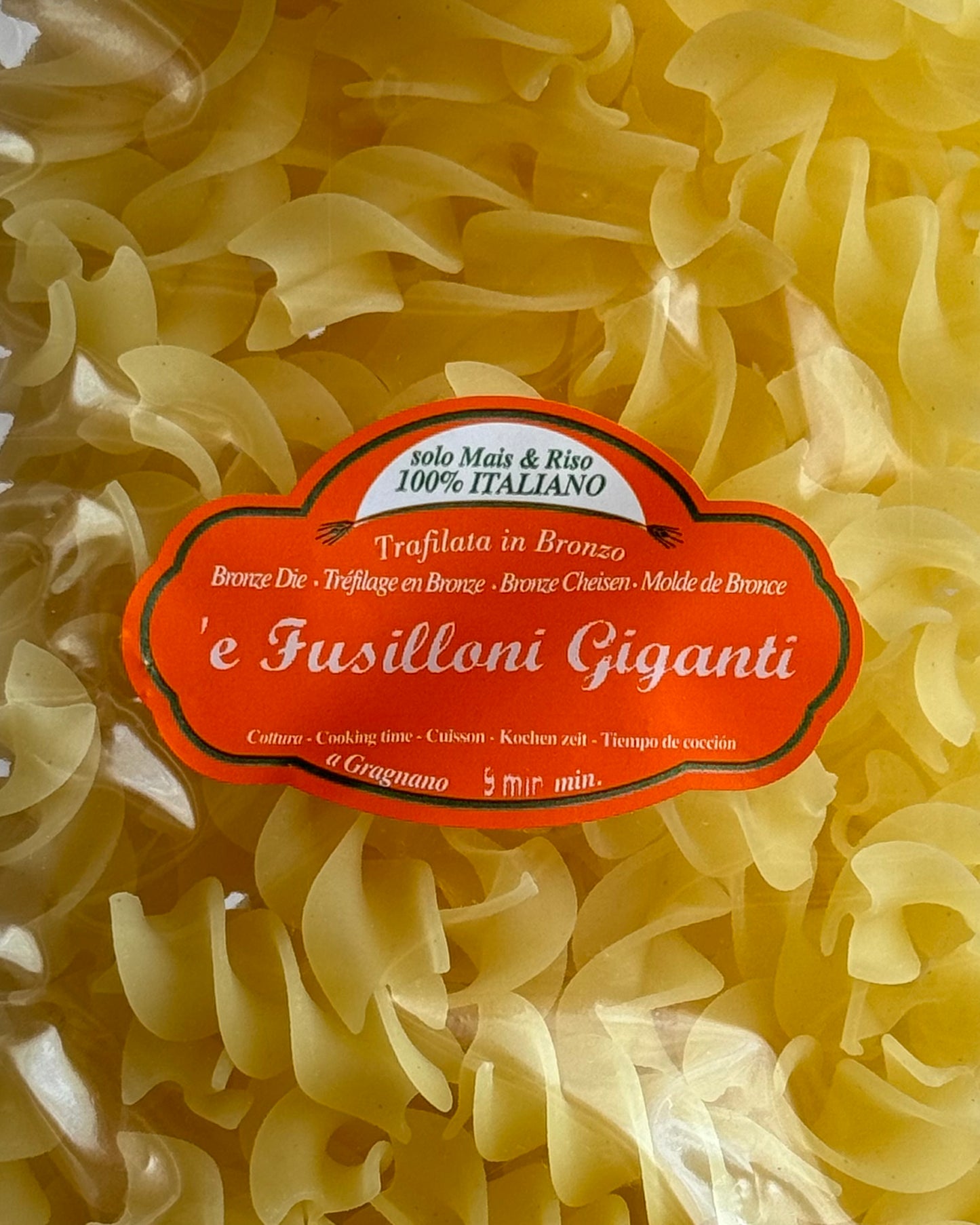 Gragnano La Fabbrica della Pasta Fusilloni Giganti (Gluten Free)