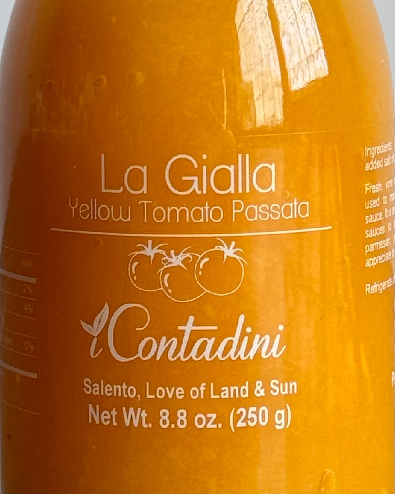 iContadini Mini Yellow Tomato Passata
