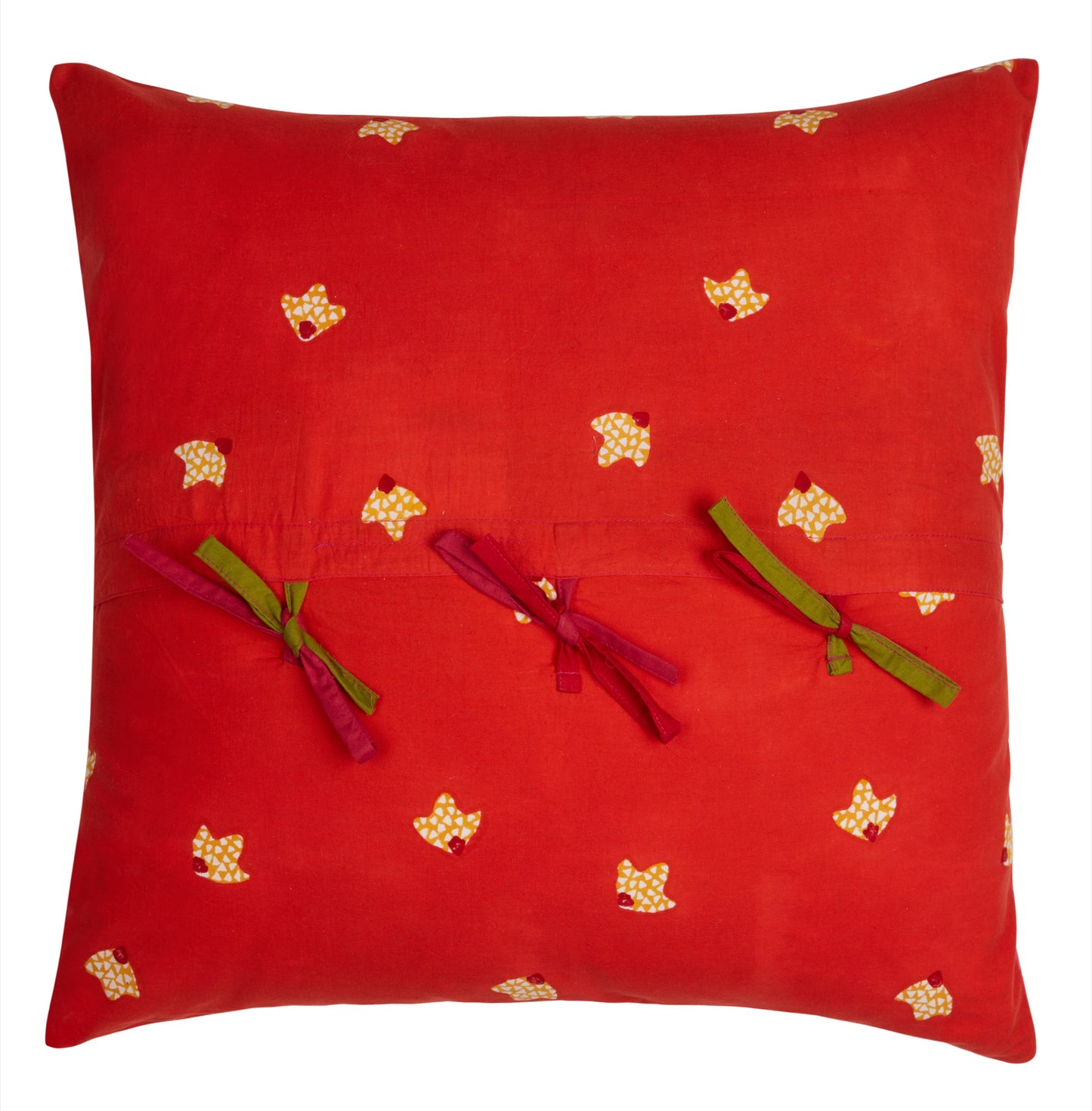 Lisa Corti Indonesian Red Rose Cushion