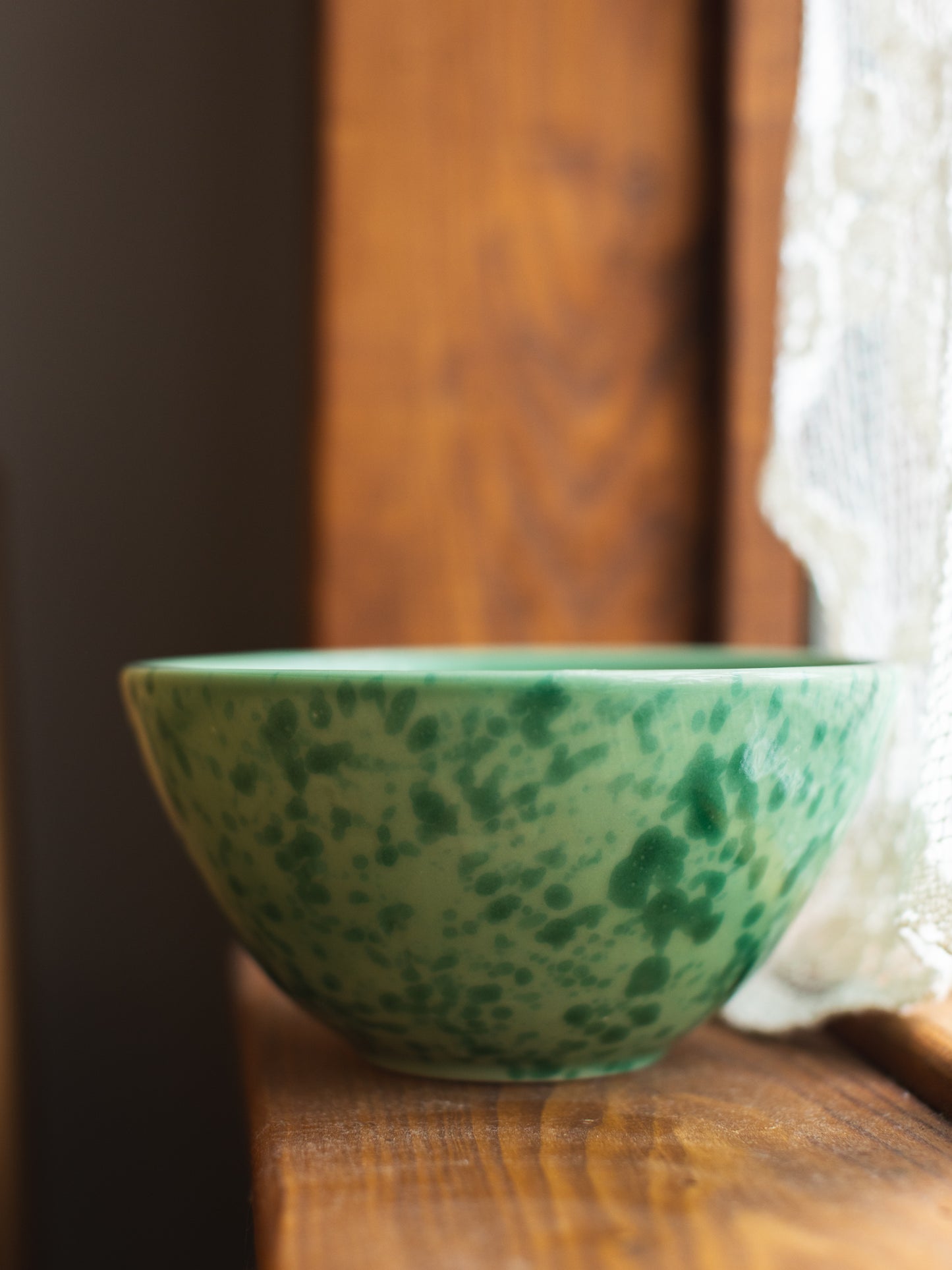 Ceramic Splatter Cereal Bowl