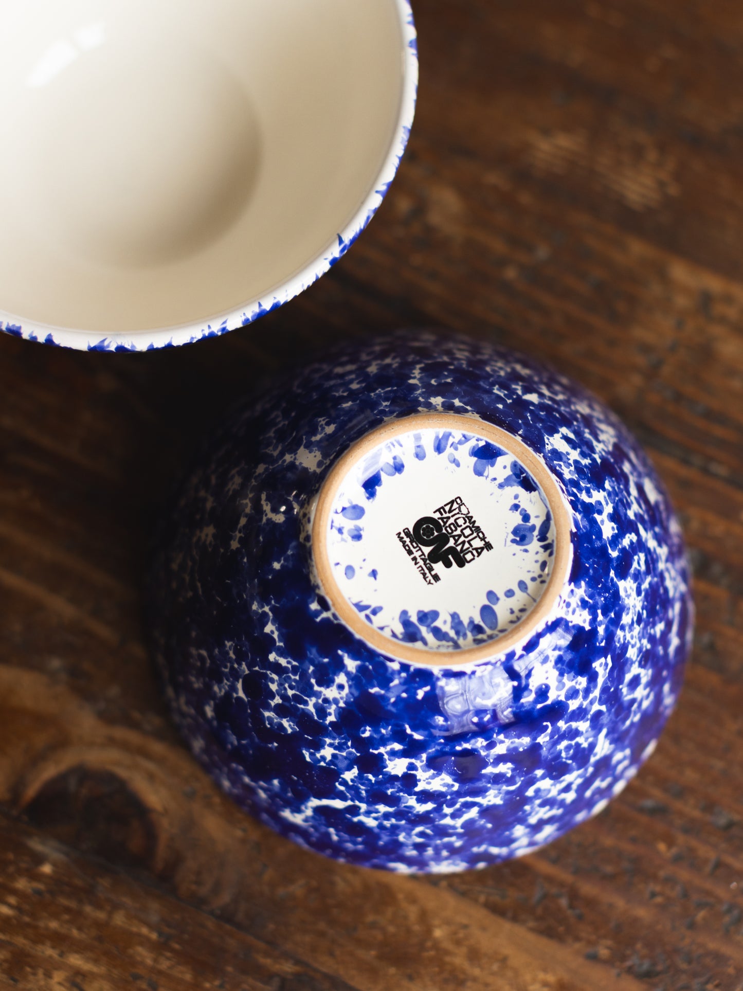 Ceramic Splatter Cereal Bowl