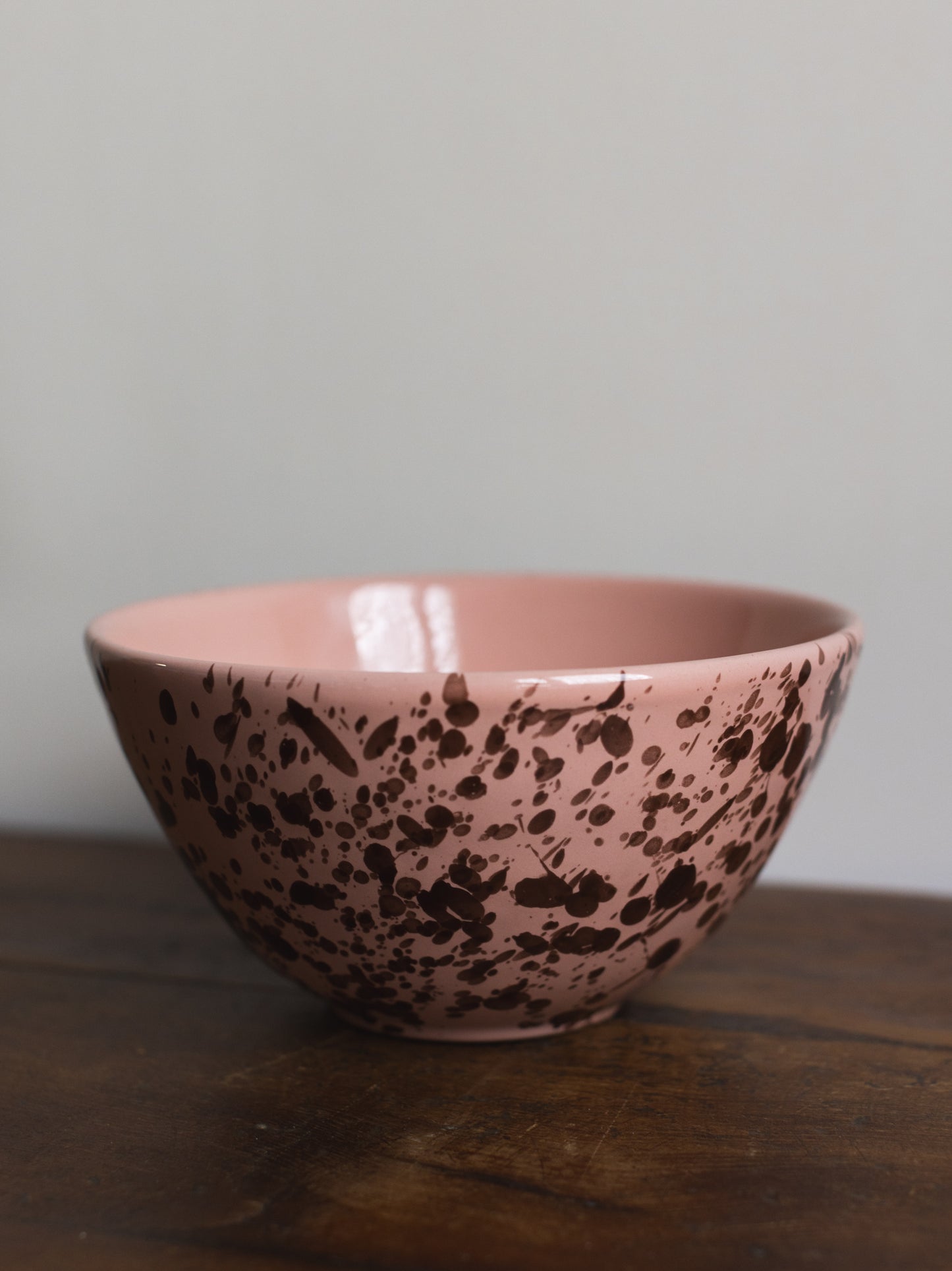Ceramic Splatter Cereal Bowl