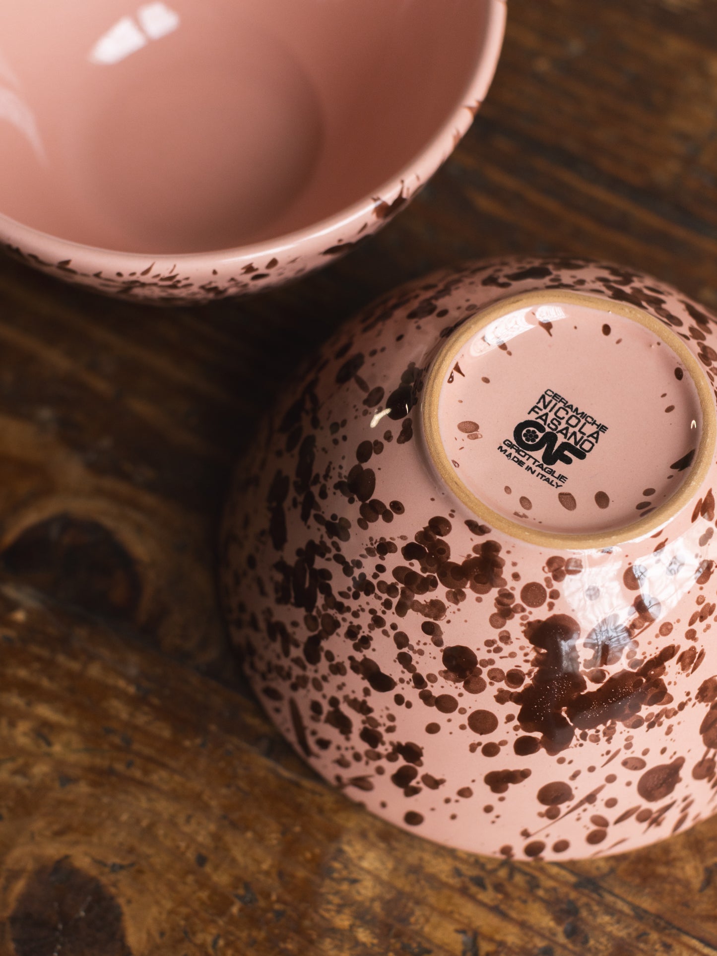 Ceramic Splatter Cereal Bowl