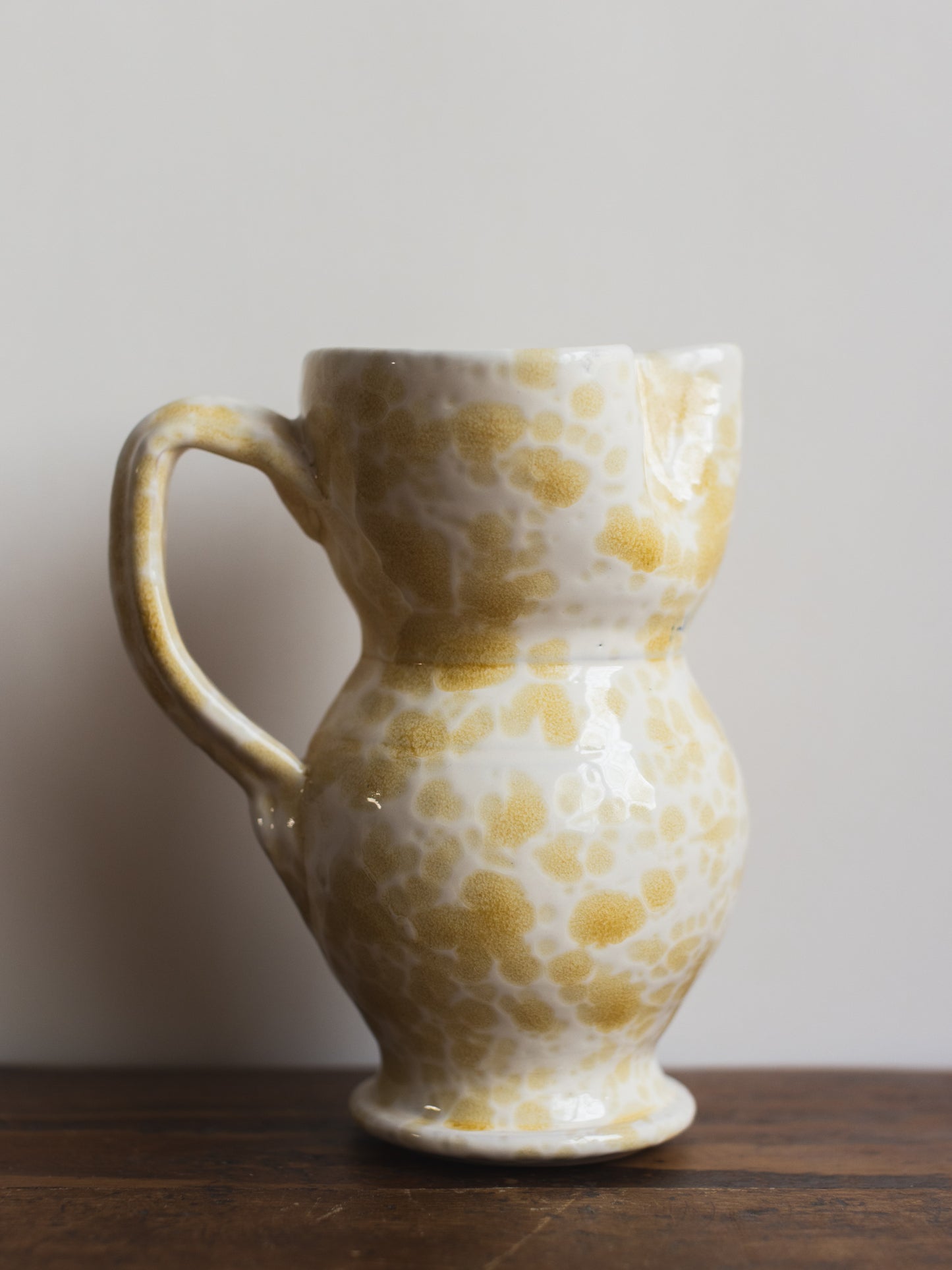 Ceramic Splatter Pitcher