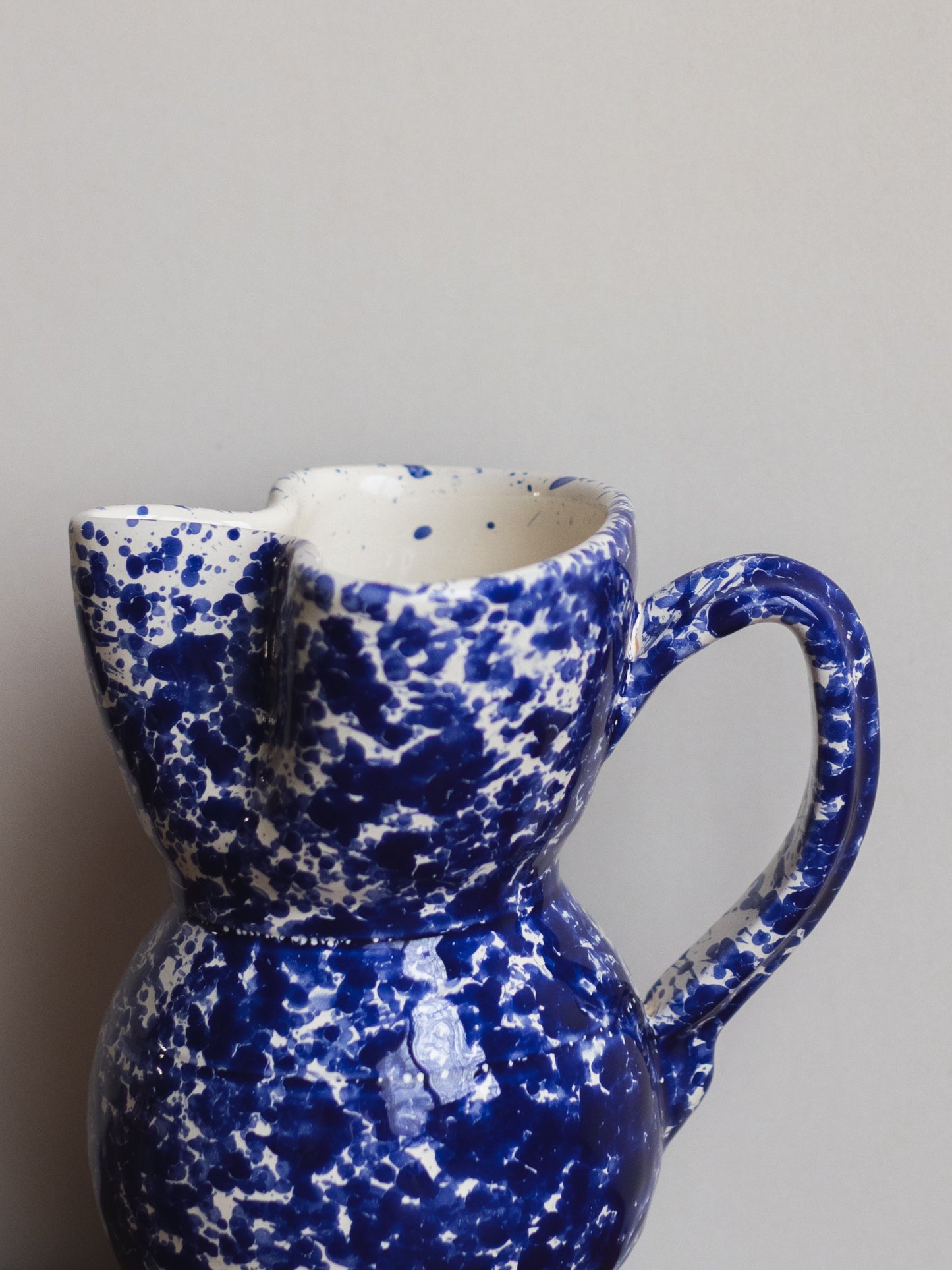 Ceramic Splatter Pitcher