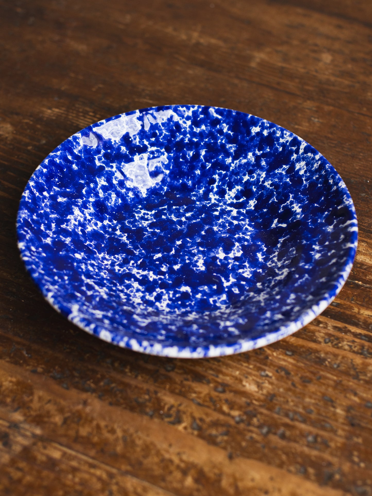 Ceramic Splatter Soup/Pasta Plate