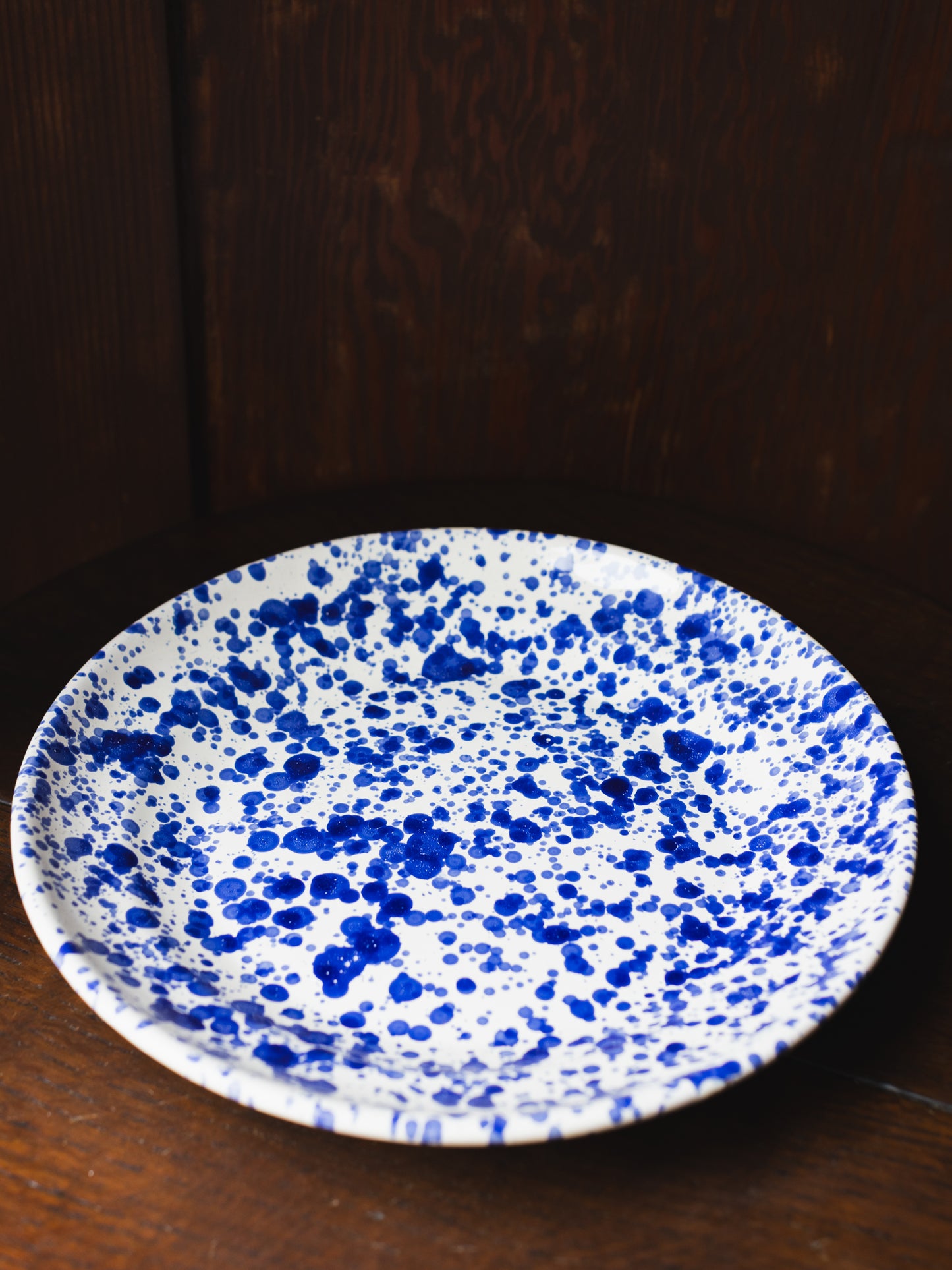 Ceramic Splatter Dinner Plate