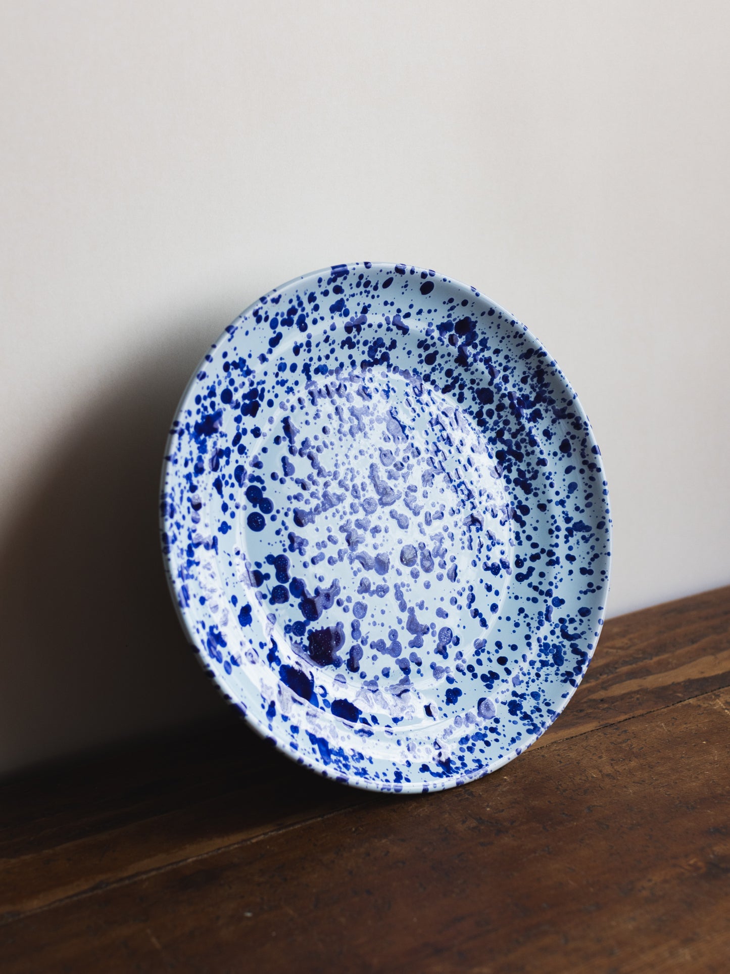 Ceramic Splatter Dinner Plate