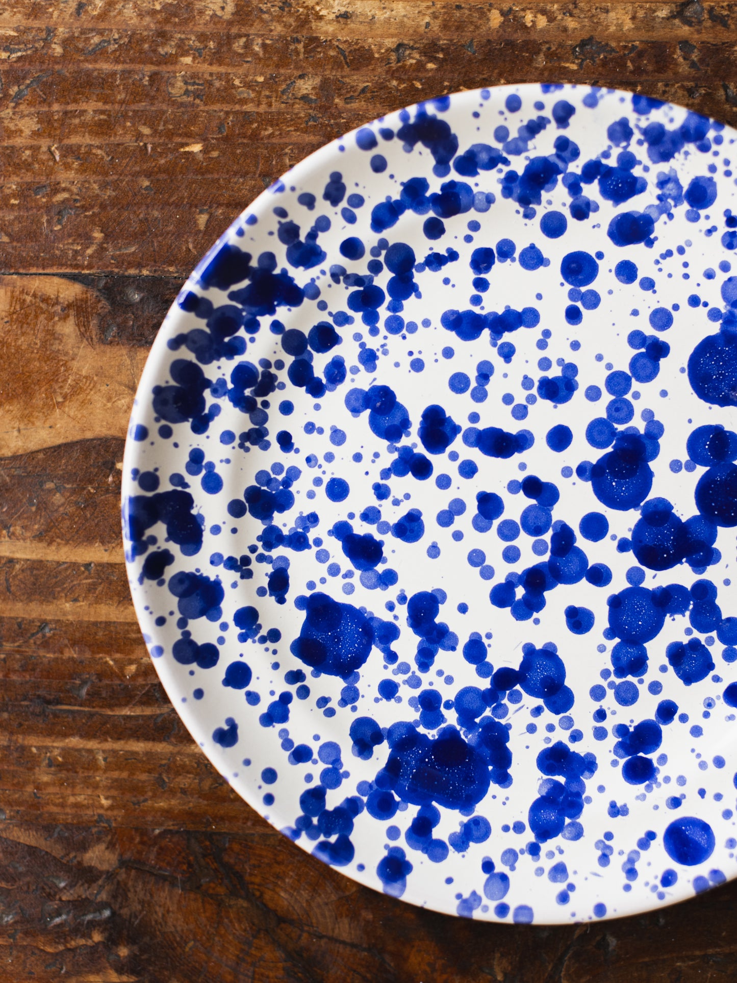 Ceramic Splatter Fruit Plate