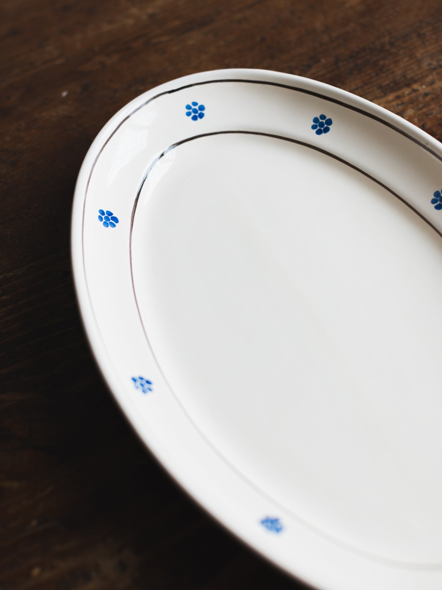 Ceramic Rigo e Stella Medium Oval Plate