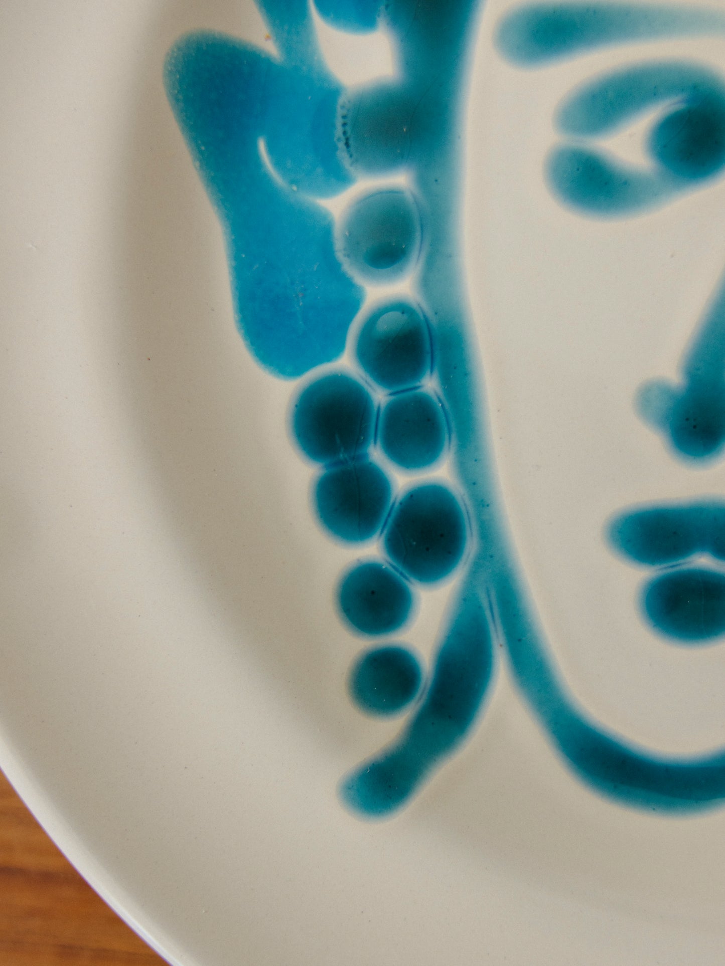 Ceramic Face Fruit Plate, No. 02