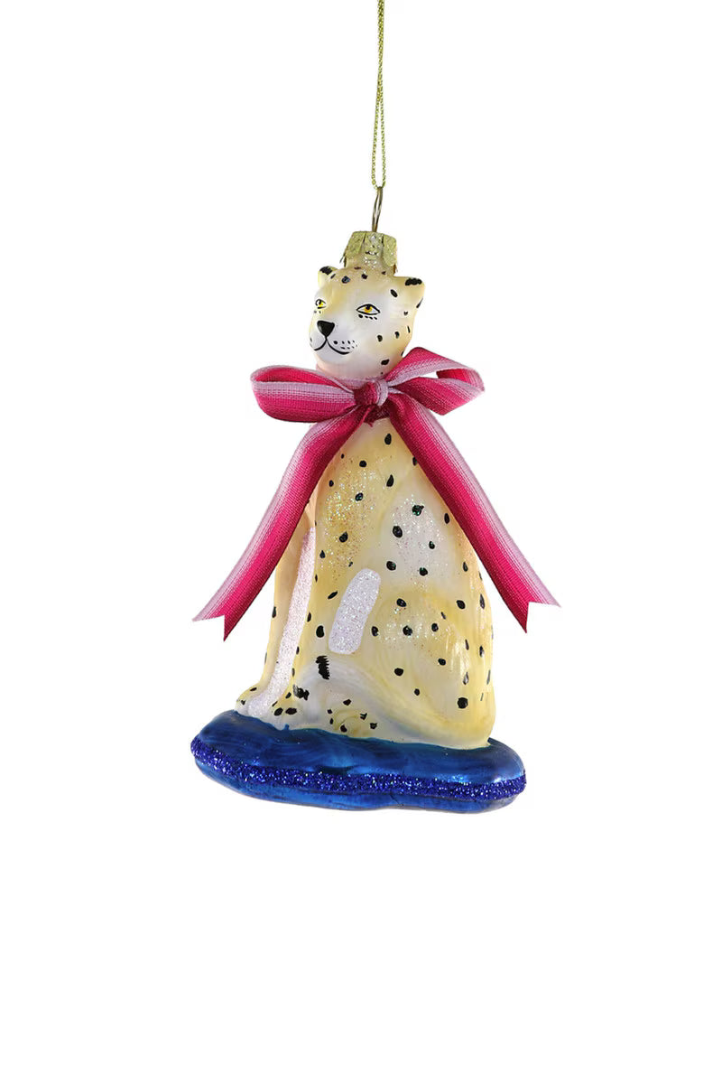 Fanciful Leopard Ornament