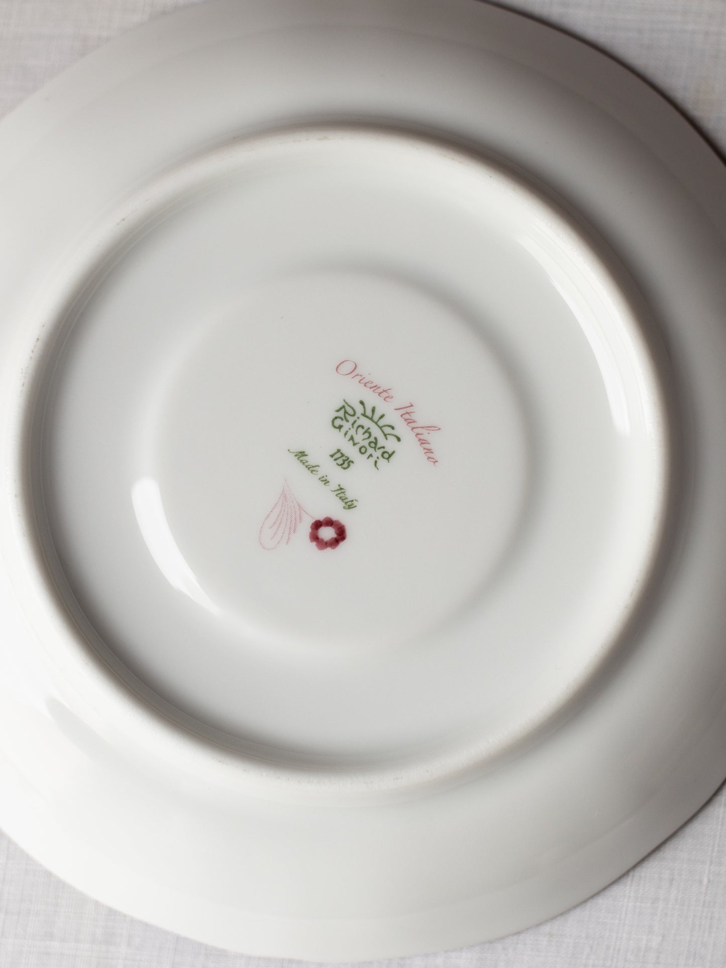 Oriente Italiano Antico Doccia Tea Saucer